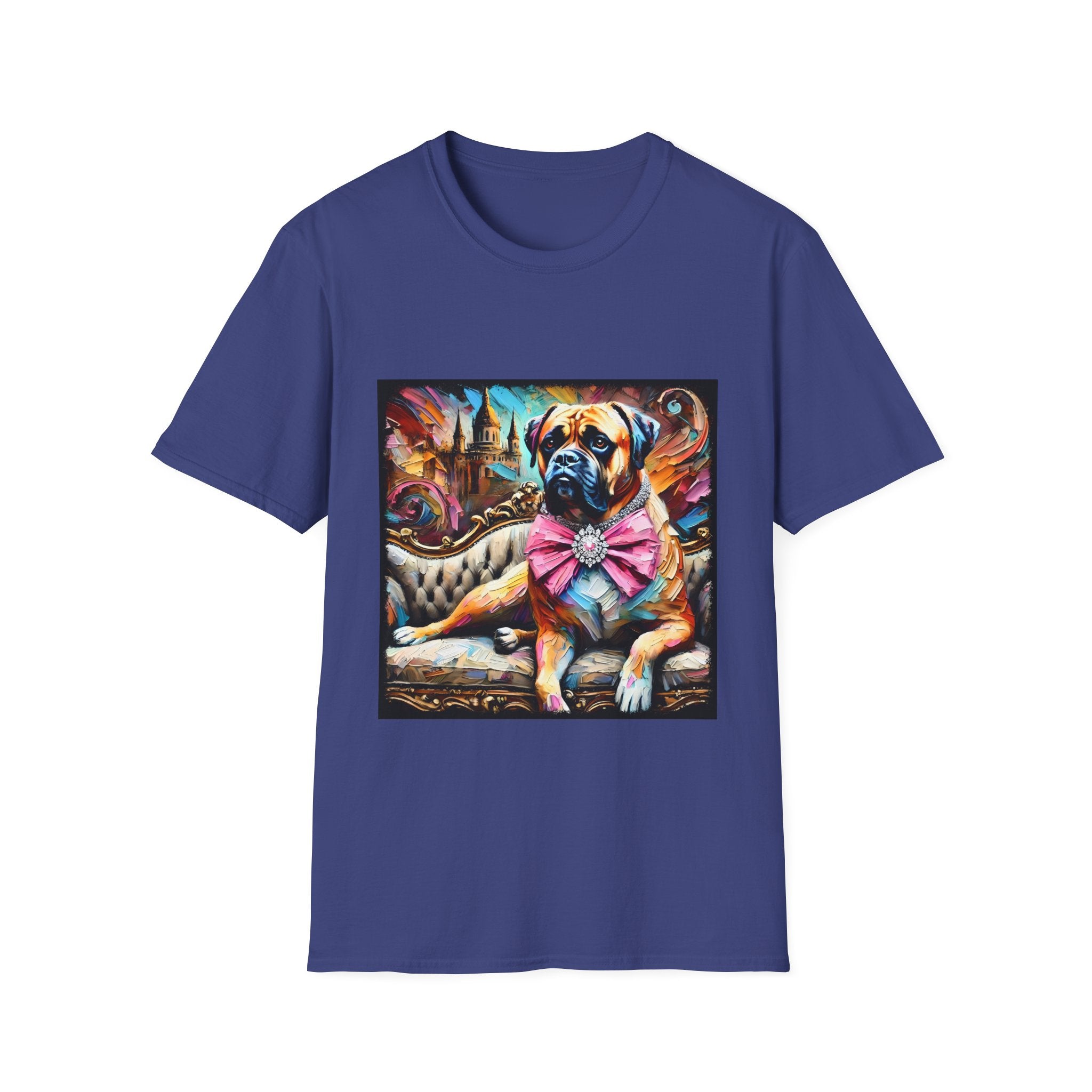 Bullmastiff Diamond Princess Classic | Unisex Dog T-Shirt