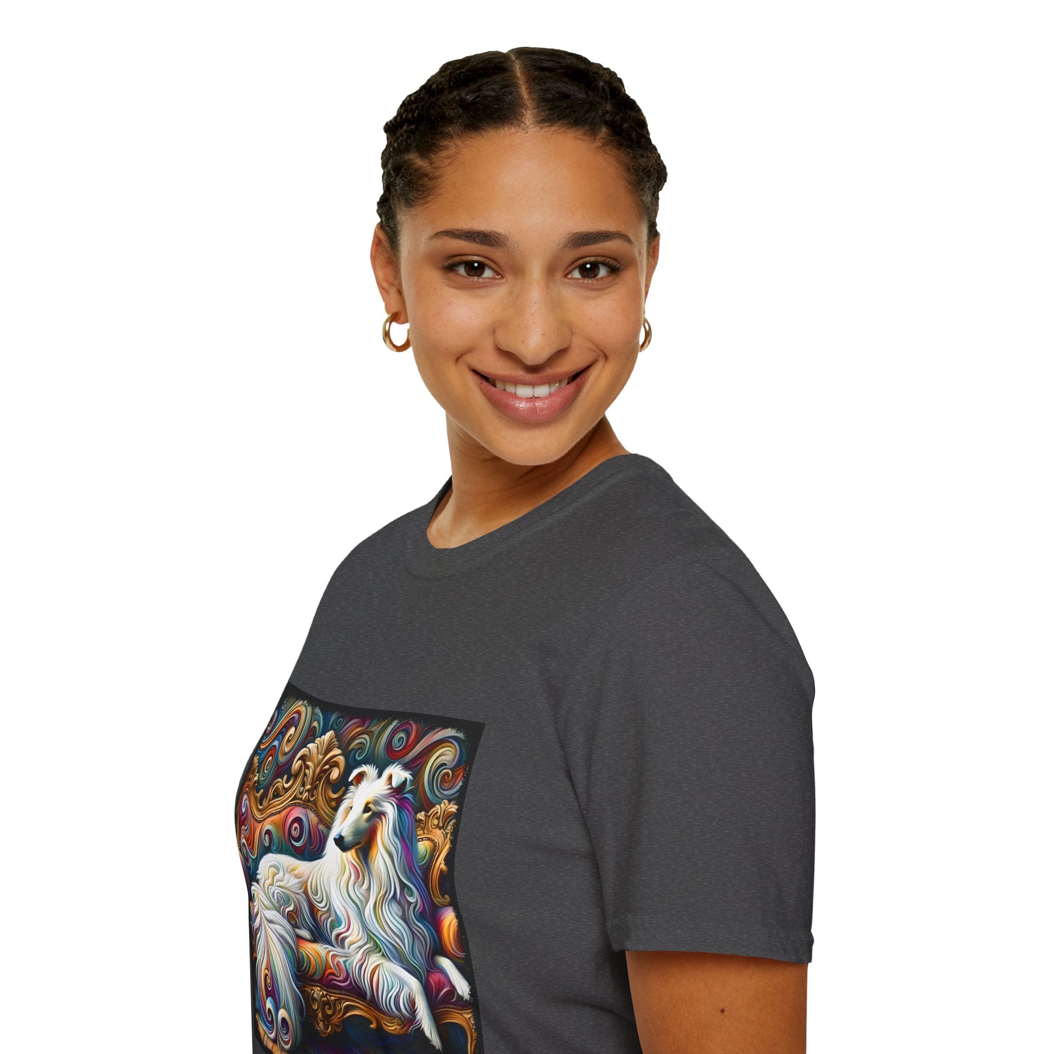 Collie Divine Swirl | Unisex Dog T-Shirt