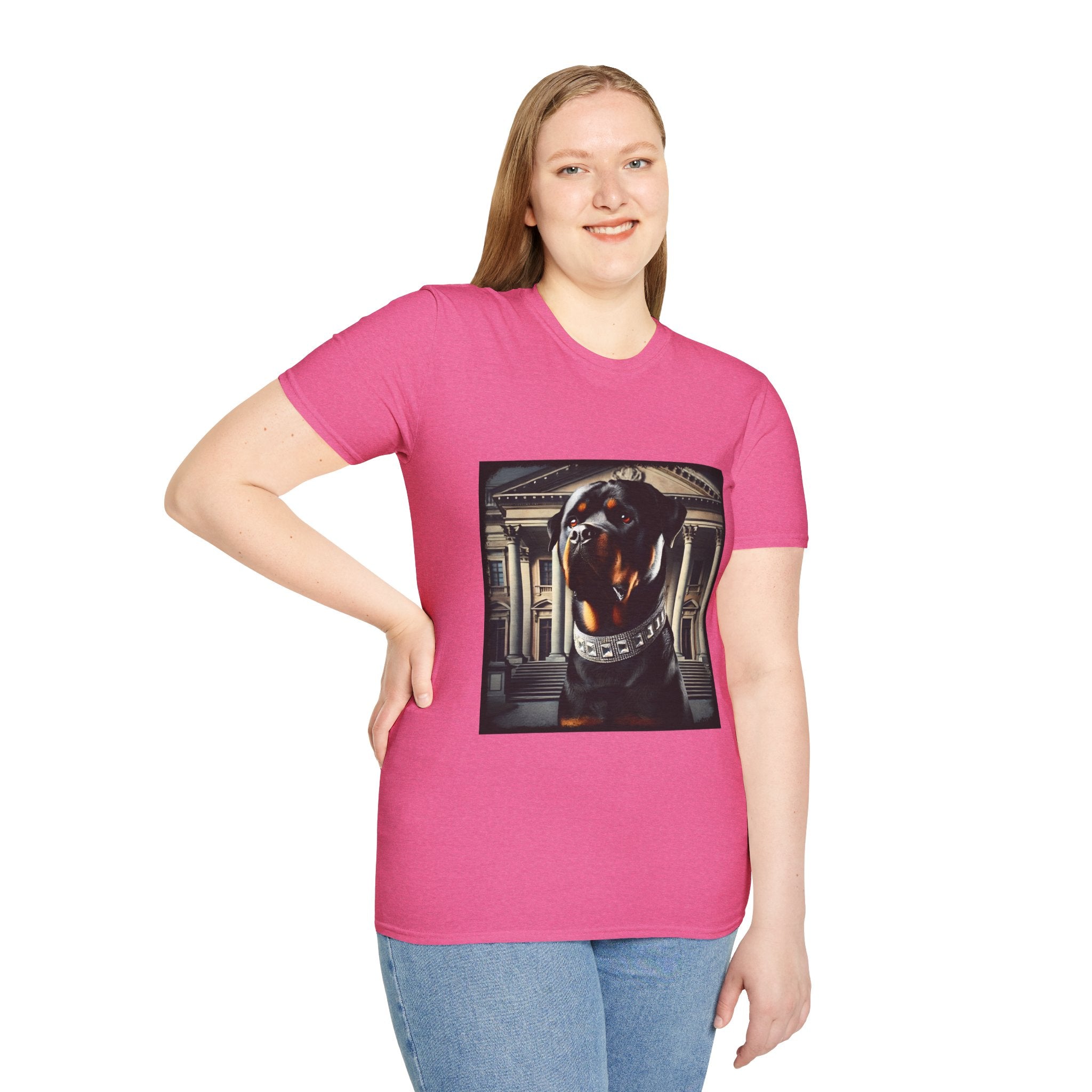 Rottweiler Diamond Sentinel | Unisex Dog T-Shirt
