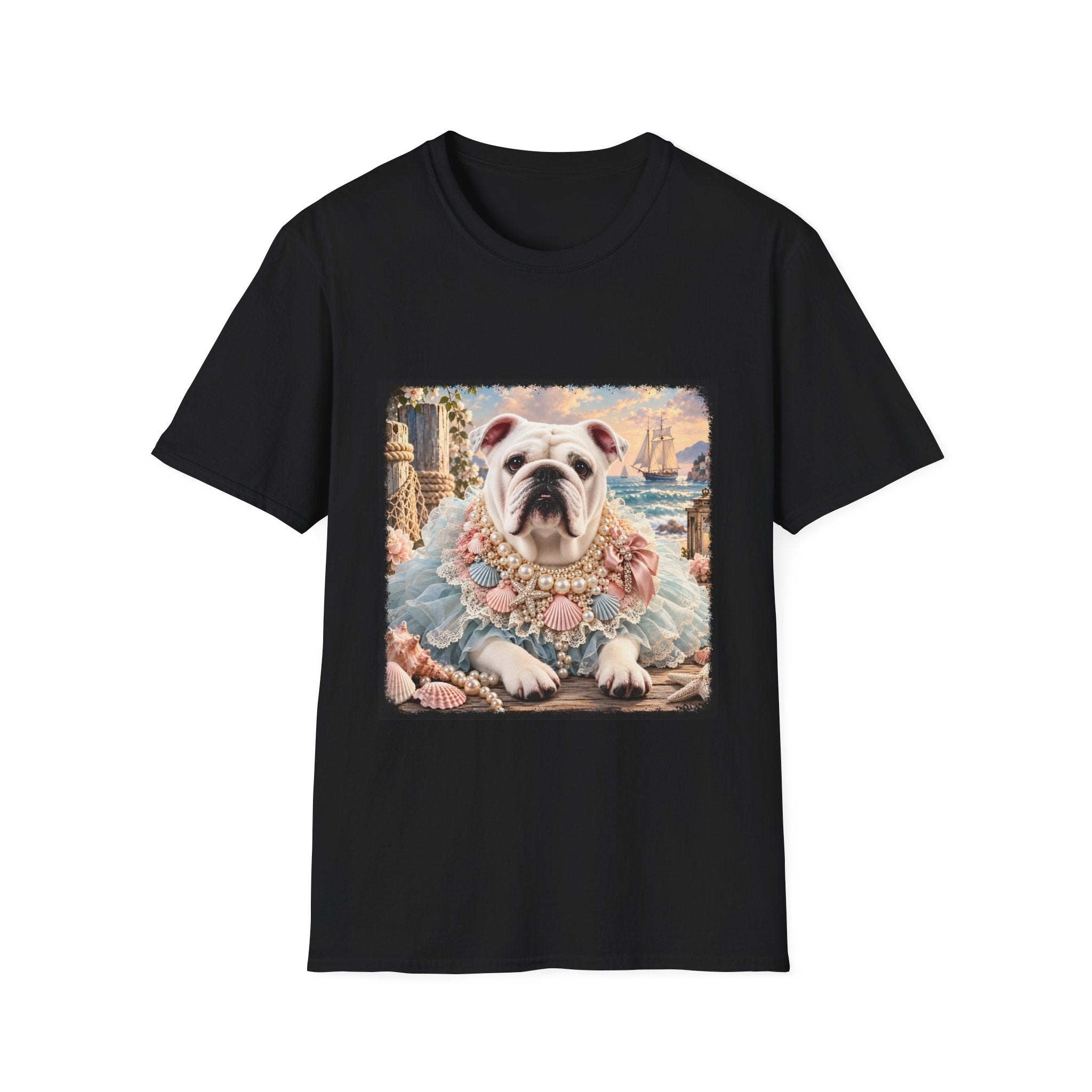 Bulldog Shirt | Beach Babe Dog Lover Tee