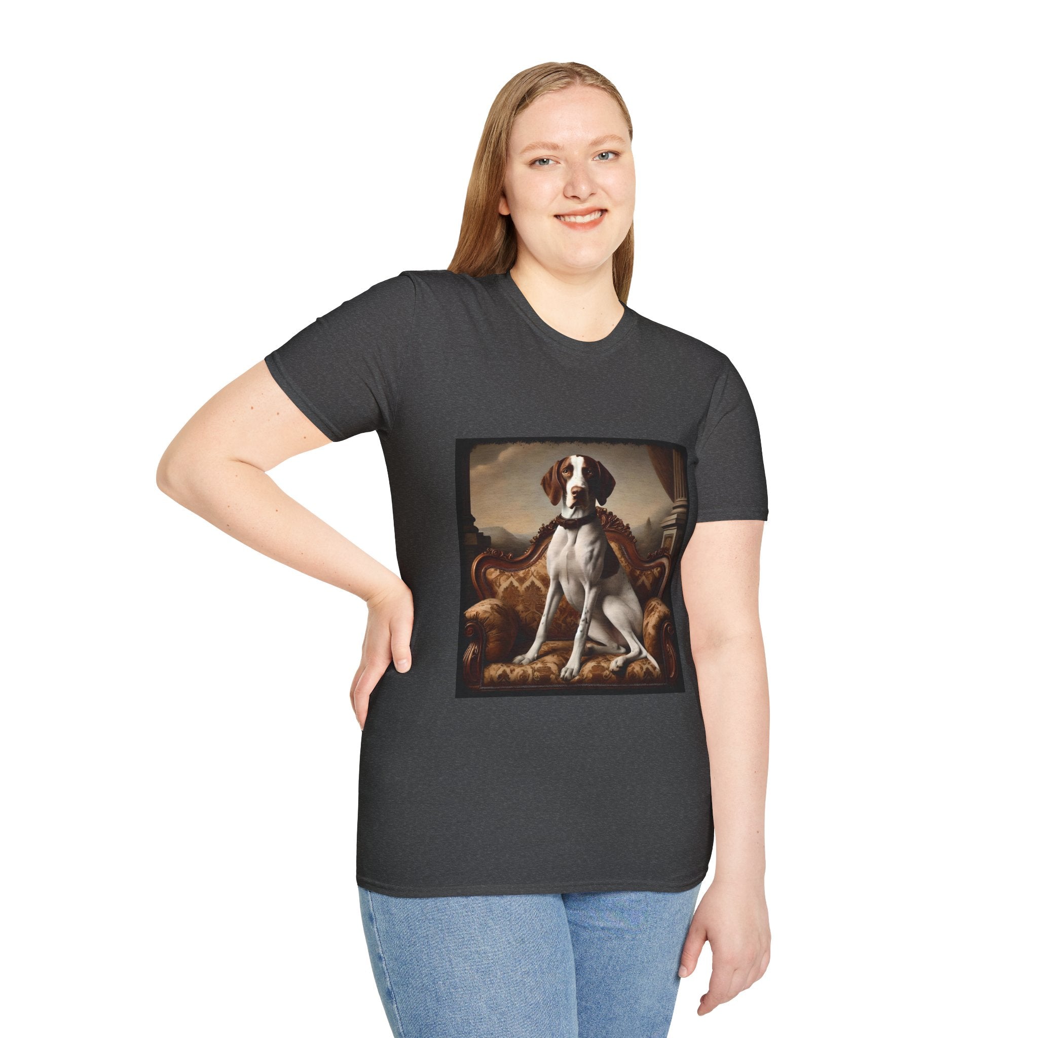 German Shorthaired Pointer Dashing Duke | Unisex Dog T-Shirt