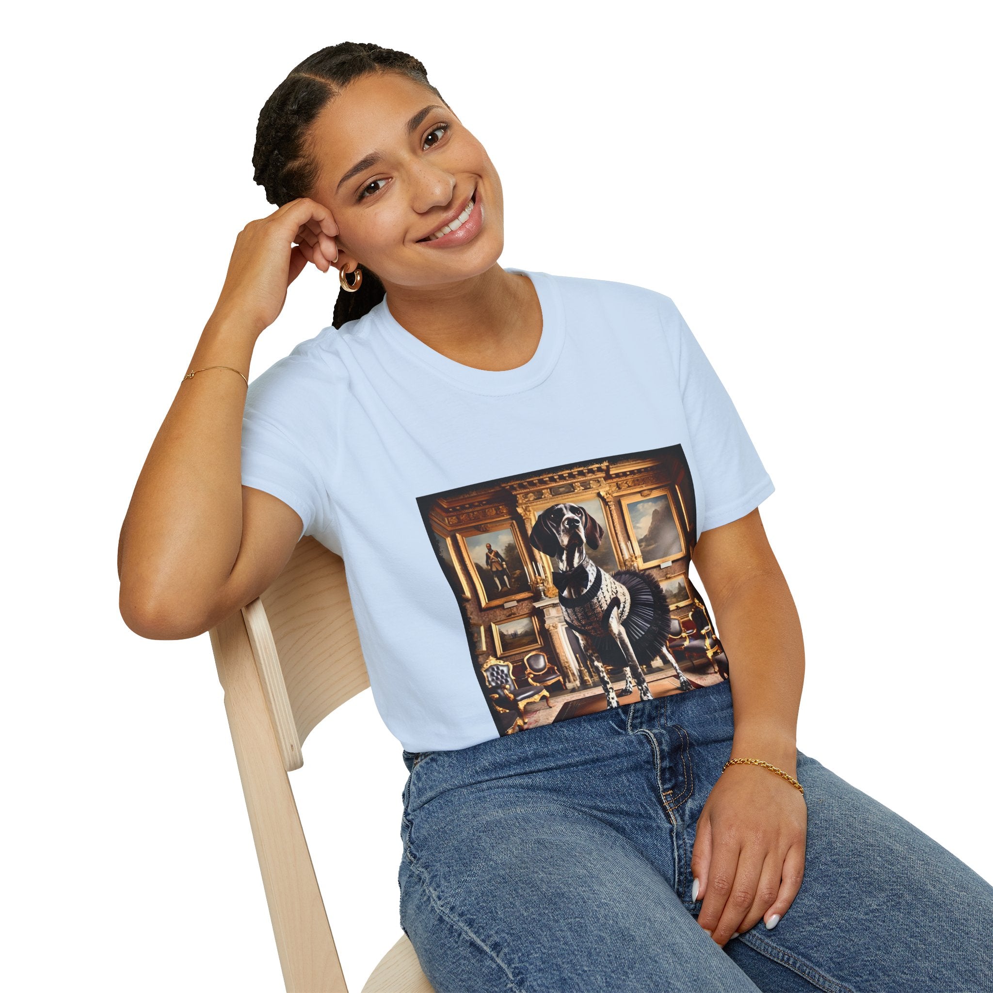 German Shorthaired Pointer Luxe Pup | Unisex Dog T-Shirt