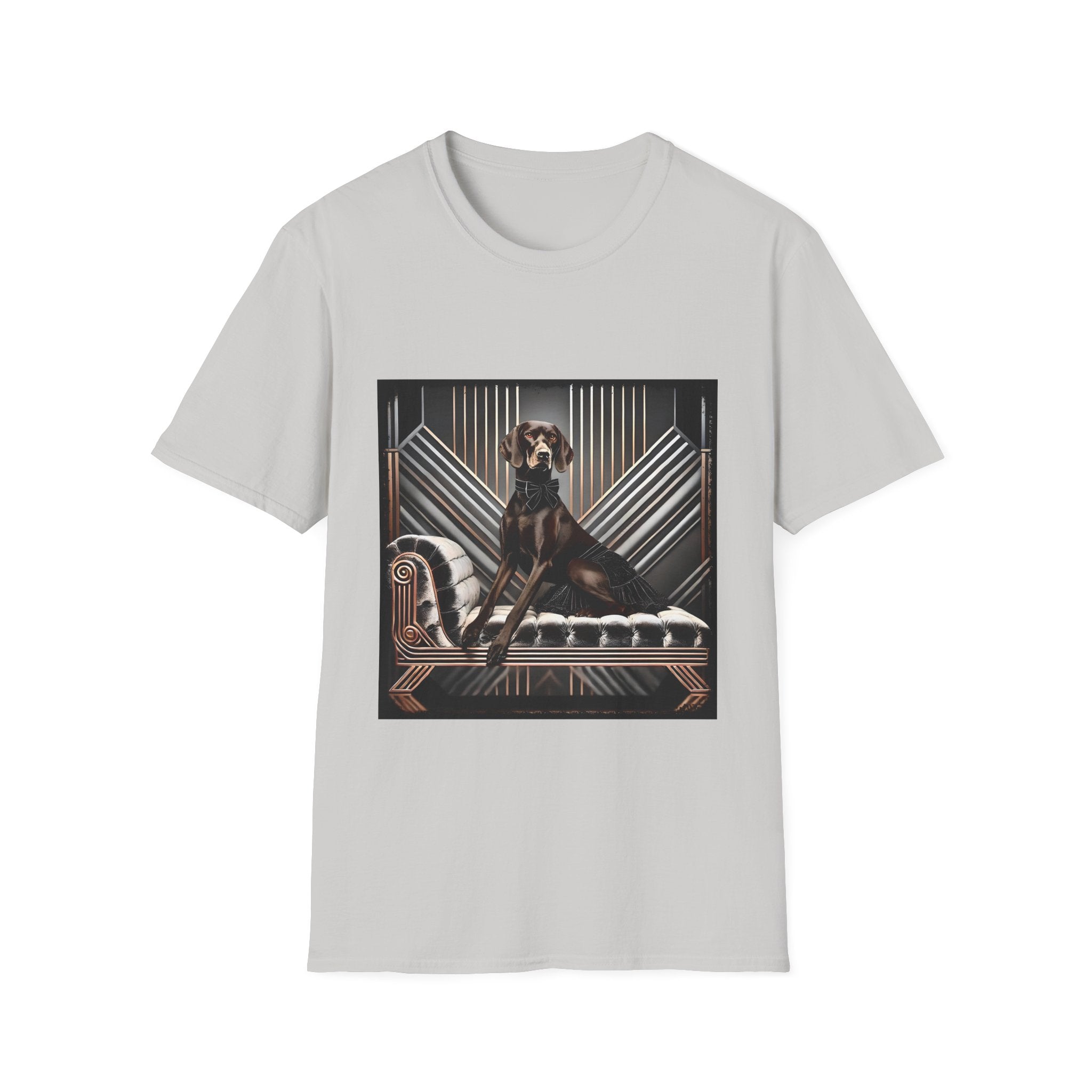 German Shorthaired Pointer Black Velvet  | Unisex Dog T-Shirt