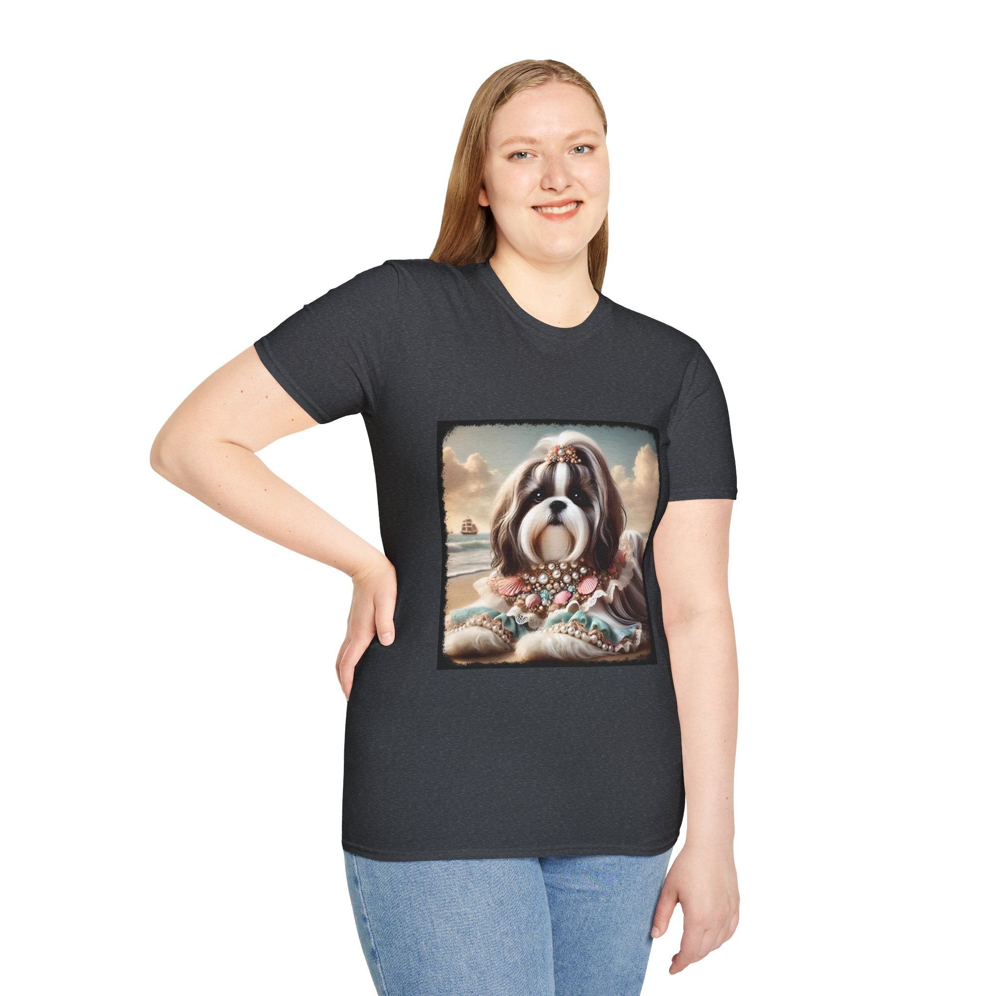 Shih Tzu Seashell Sweetie | Unisex Dog T-Shirt