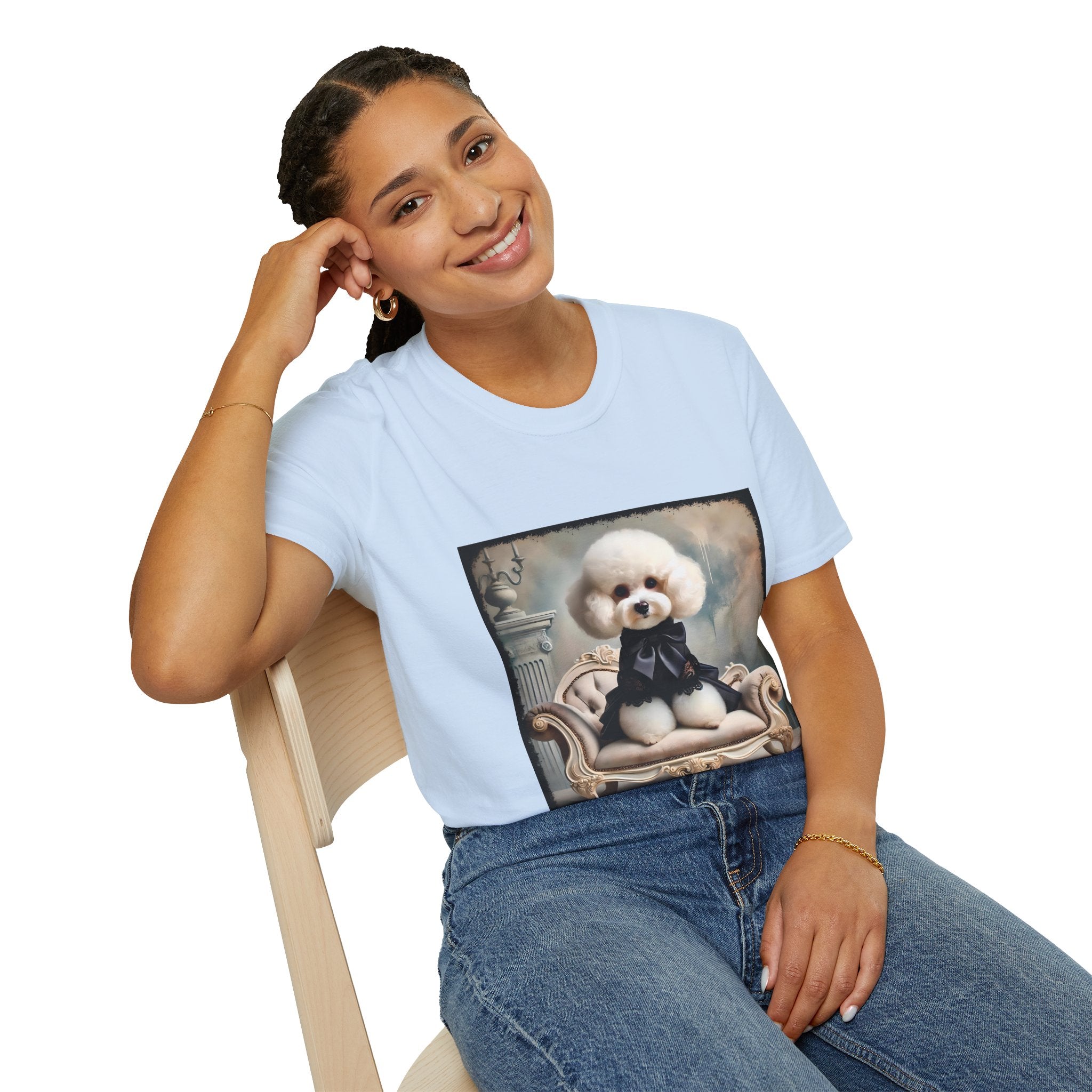 Poodle Lace Cutie | Unisex Dog T-Shirt