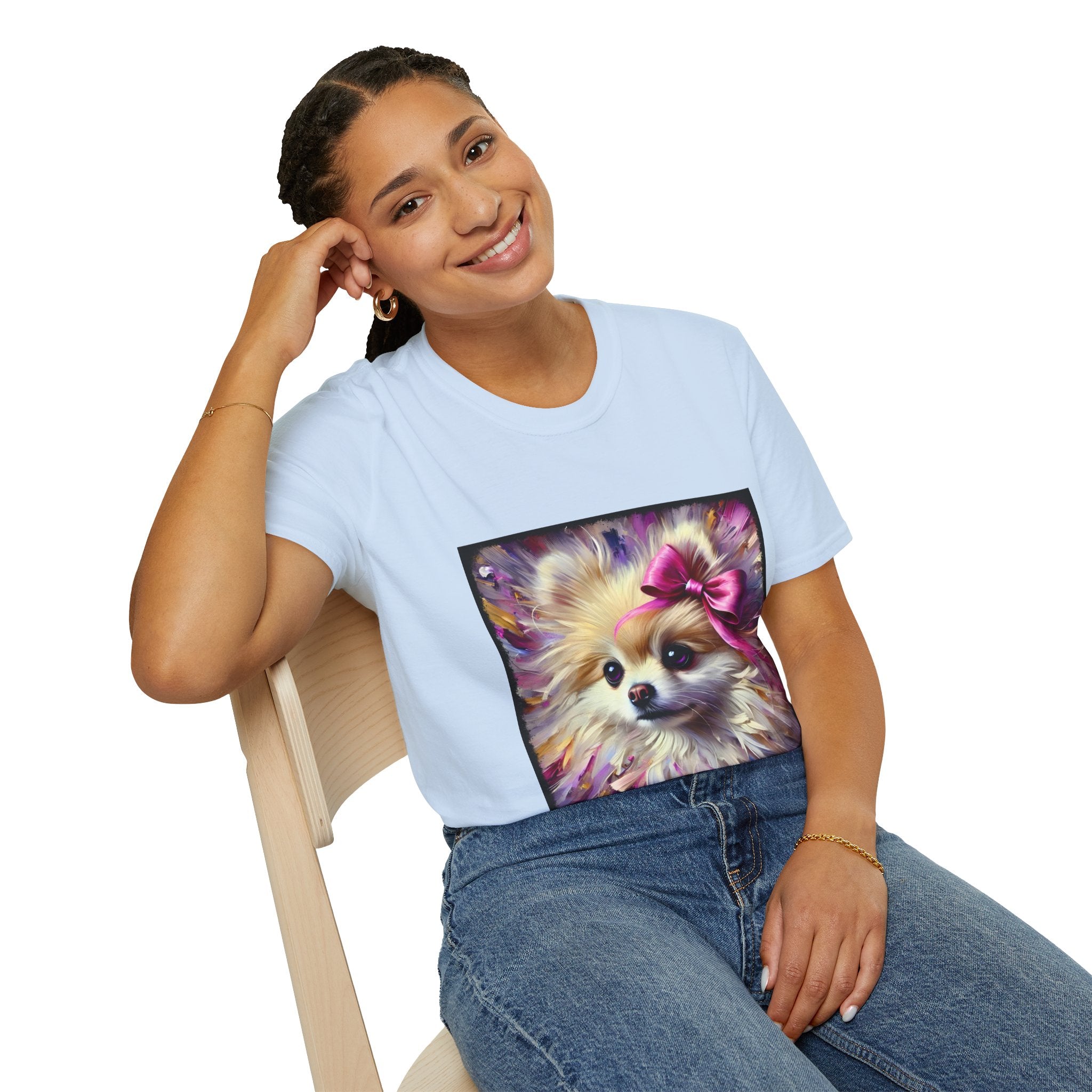 Pomeranian Exquisite Classic | Unisex Dog T-Shirt