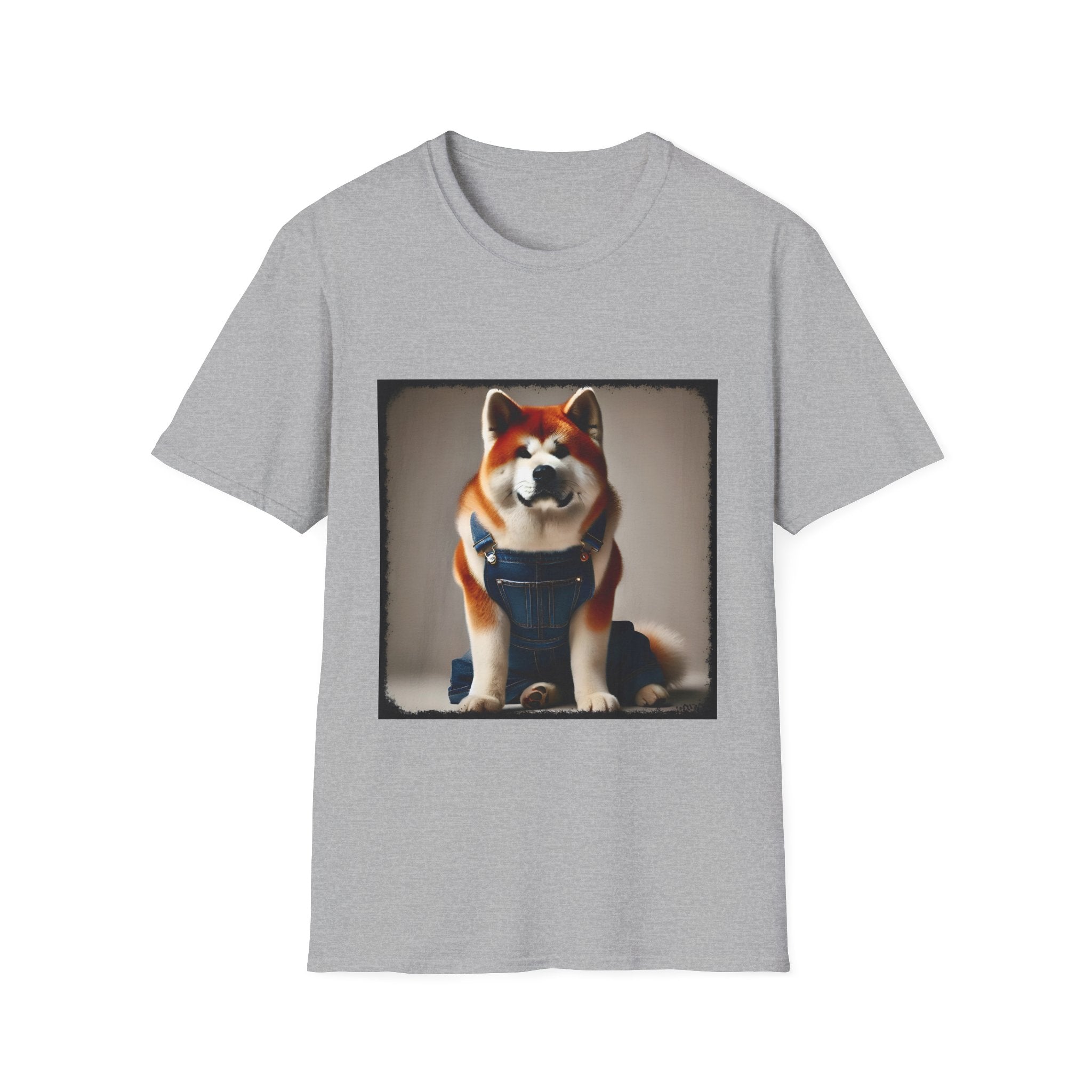 Akita Shirt | Denim Dude Dog Lover Tee