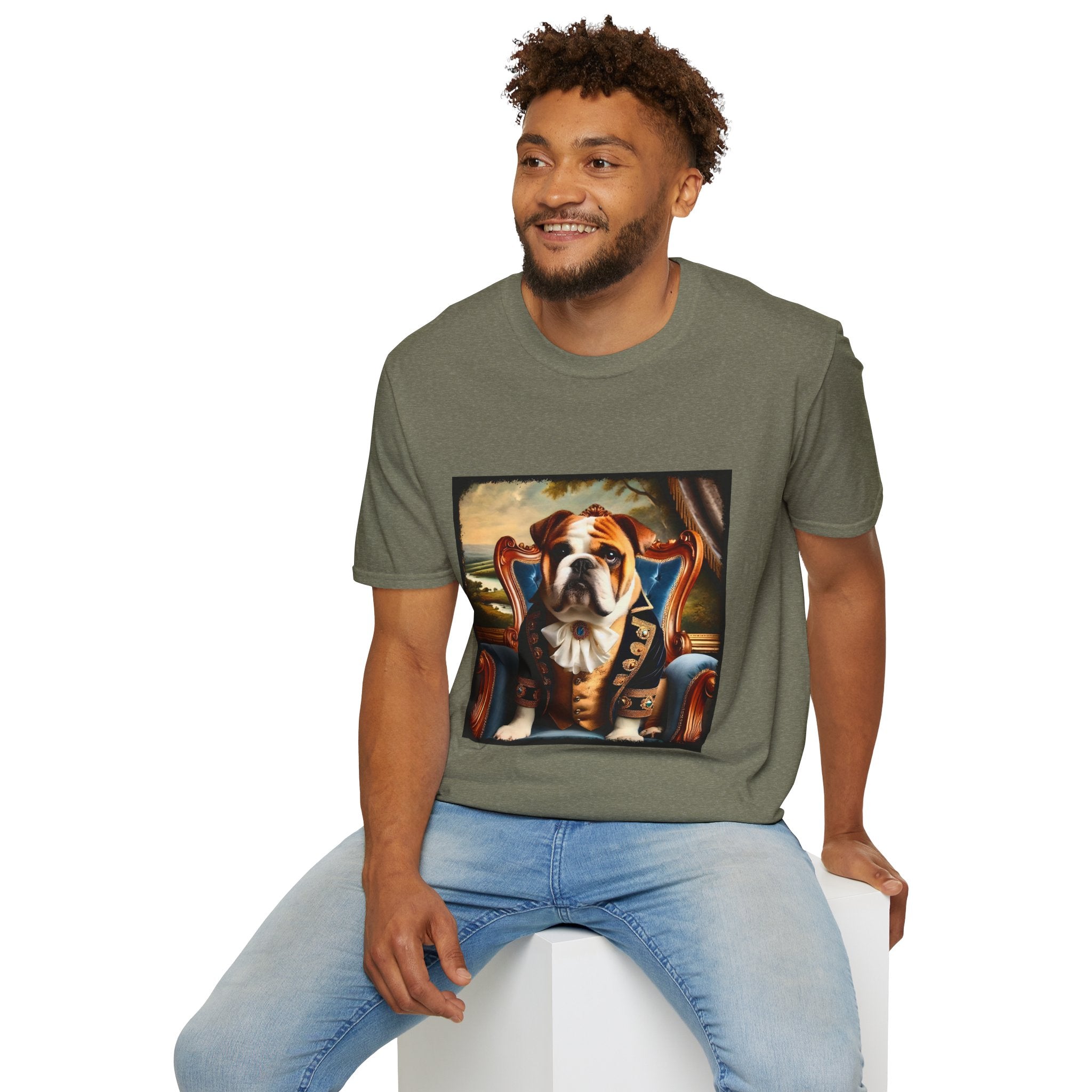 Bulldog Bougie Baron | Unisex Dog T-Shirt