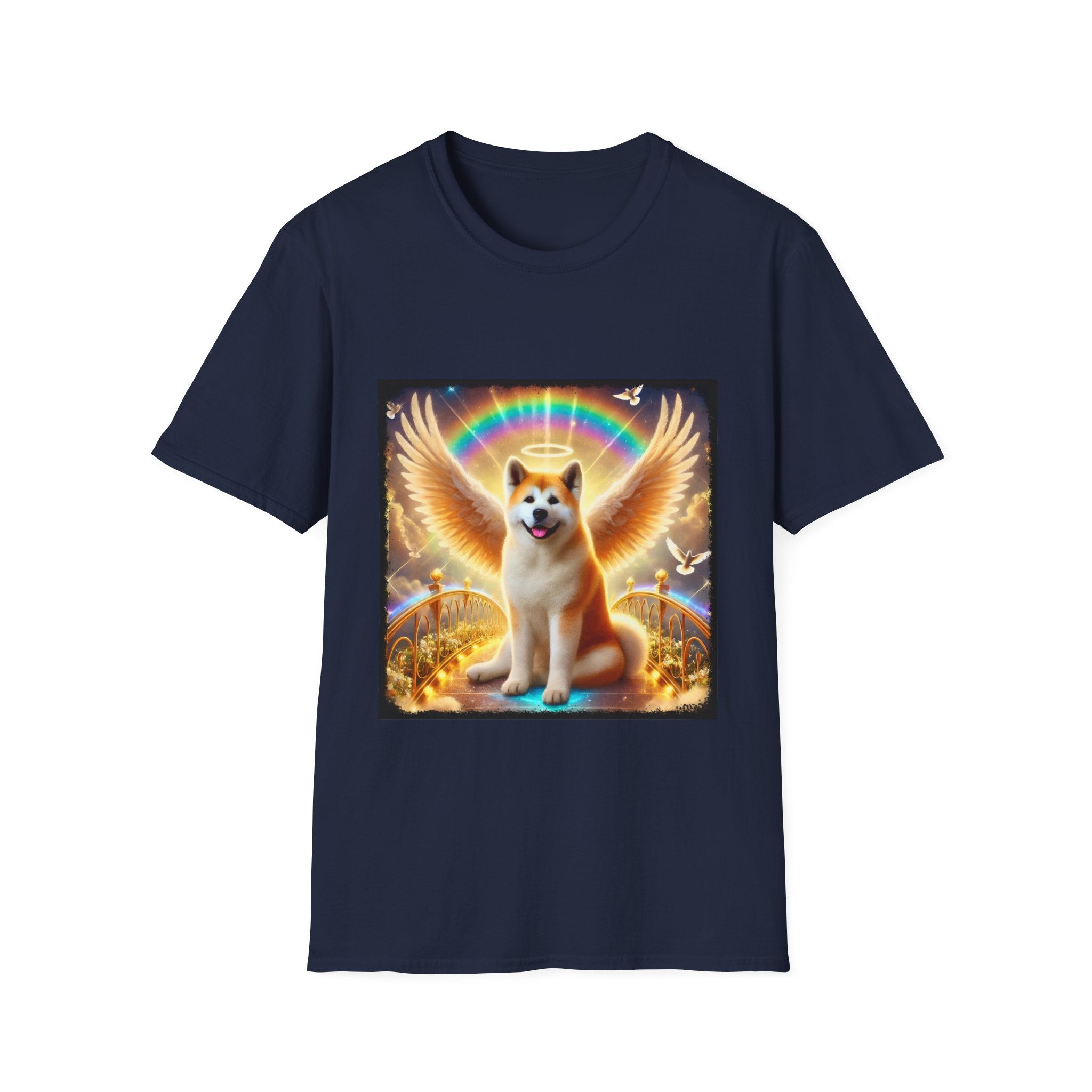 Akita Shirt | Rainbow Bridge Dog Lover Tee