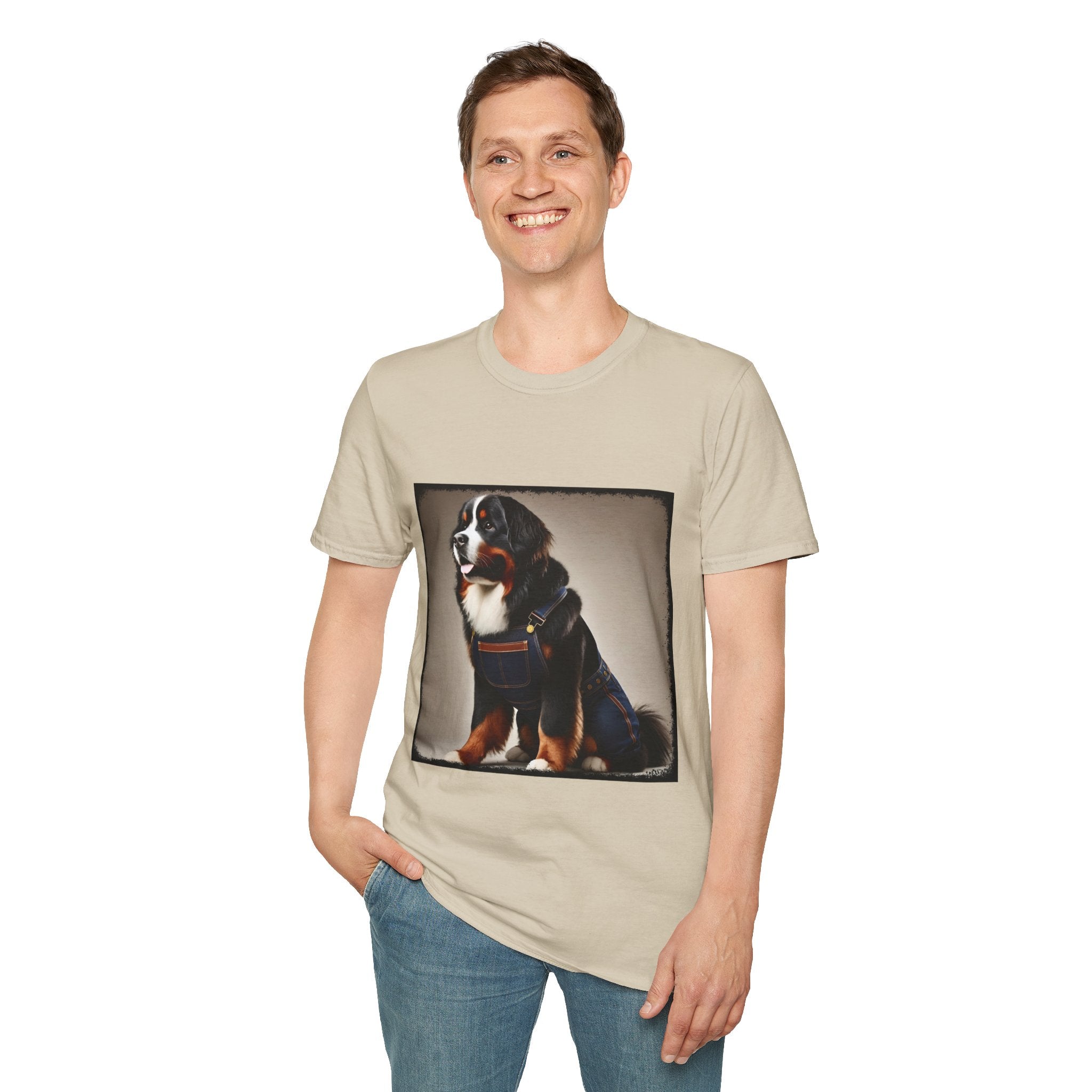 Bernese Mountain Dog Shirt | Denim Darling Dog Lover Tee