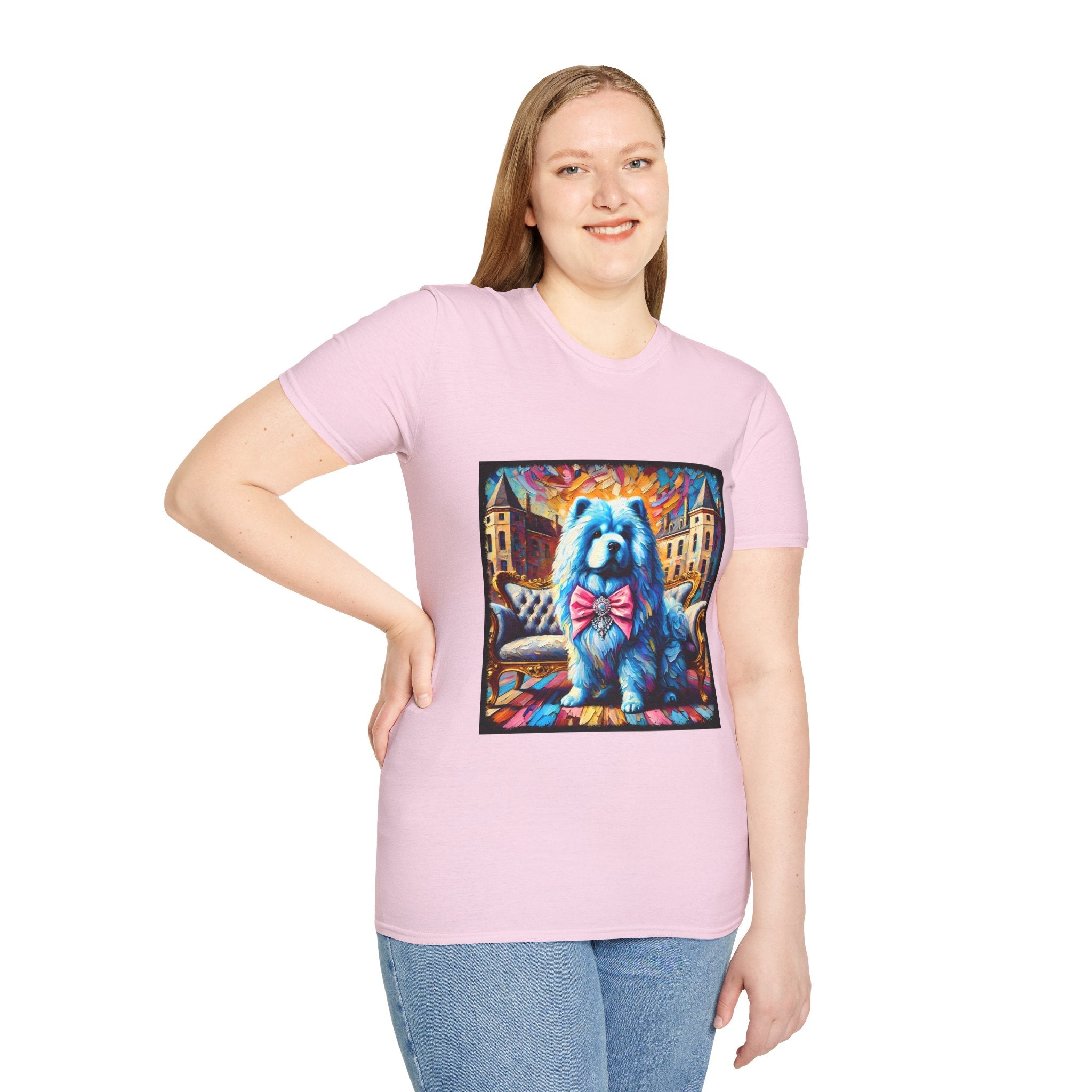 Chow Chow Blue Diamond Princess Classic | Unisex Dog T-Shirt