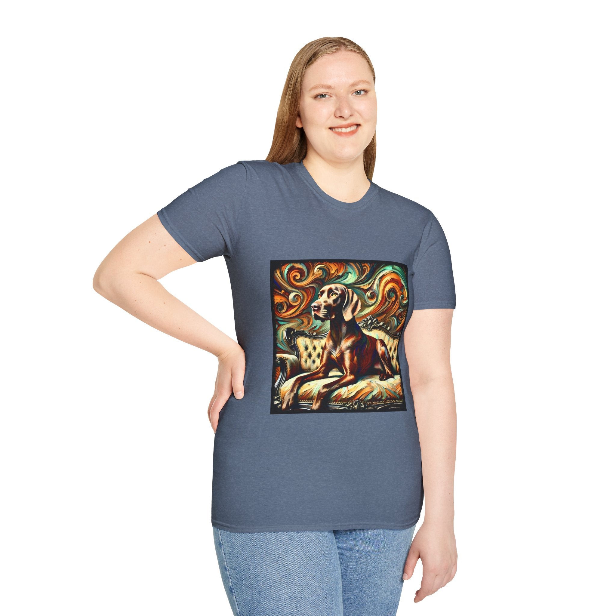 German Shorthaired Pointer Ethereal Swirl | Unisex Dog T-Shirt