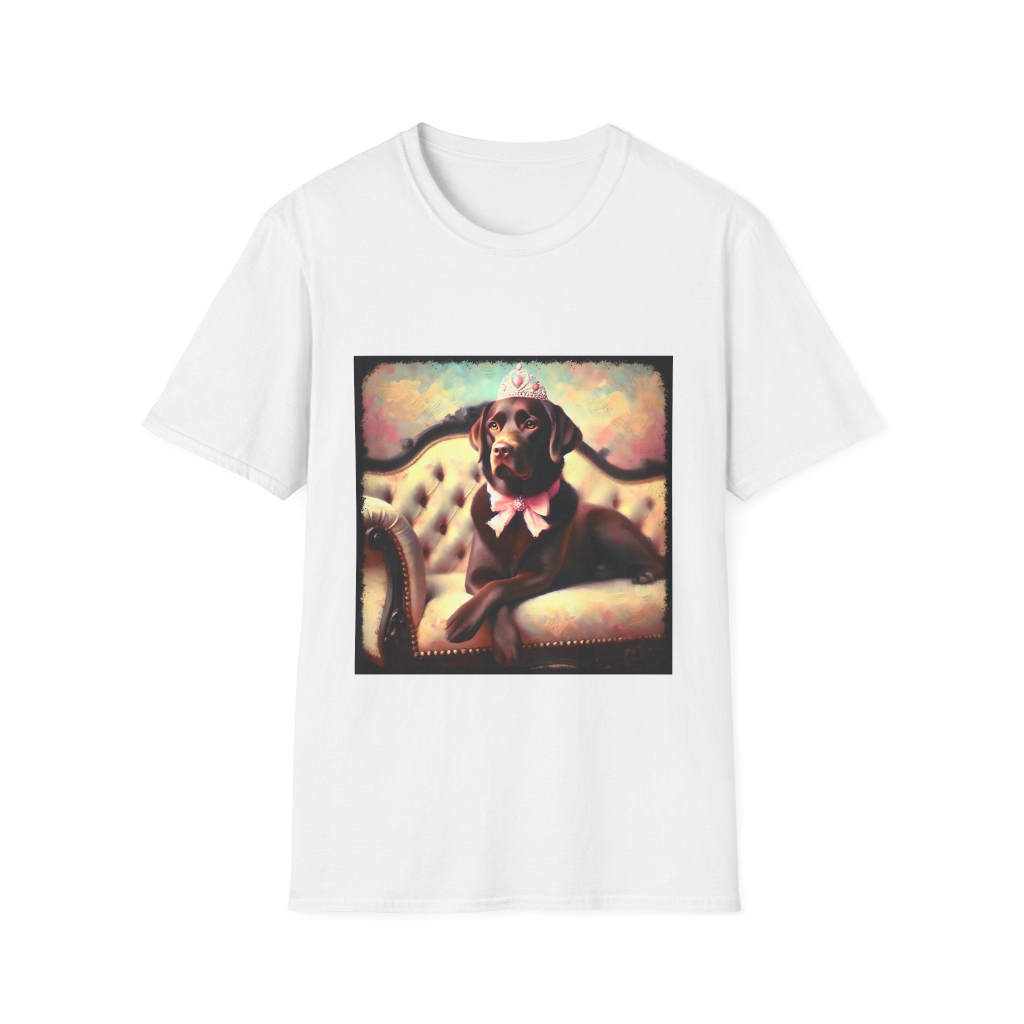 Labrador Retriever Poised Princess Classic | Unisex Dog T-Shirt