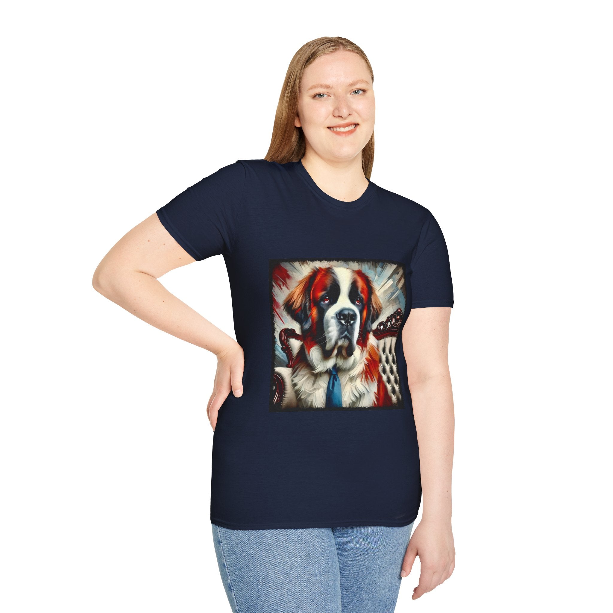 Saint Bernard Big Boss | Unisex Dog T-Shirt