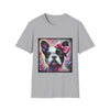 French Bulldog Shirt | Textured Swirl Dog Lover Tee