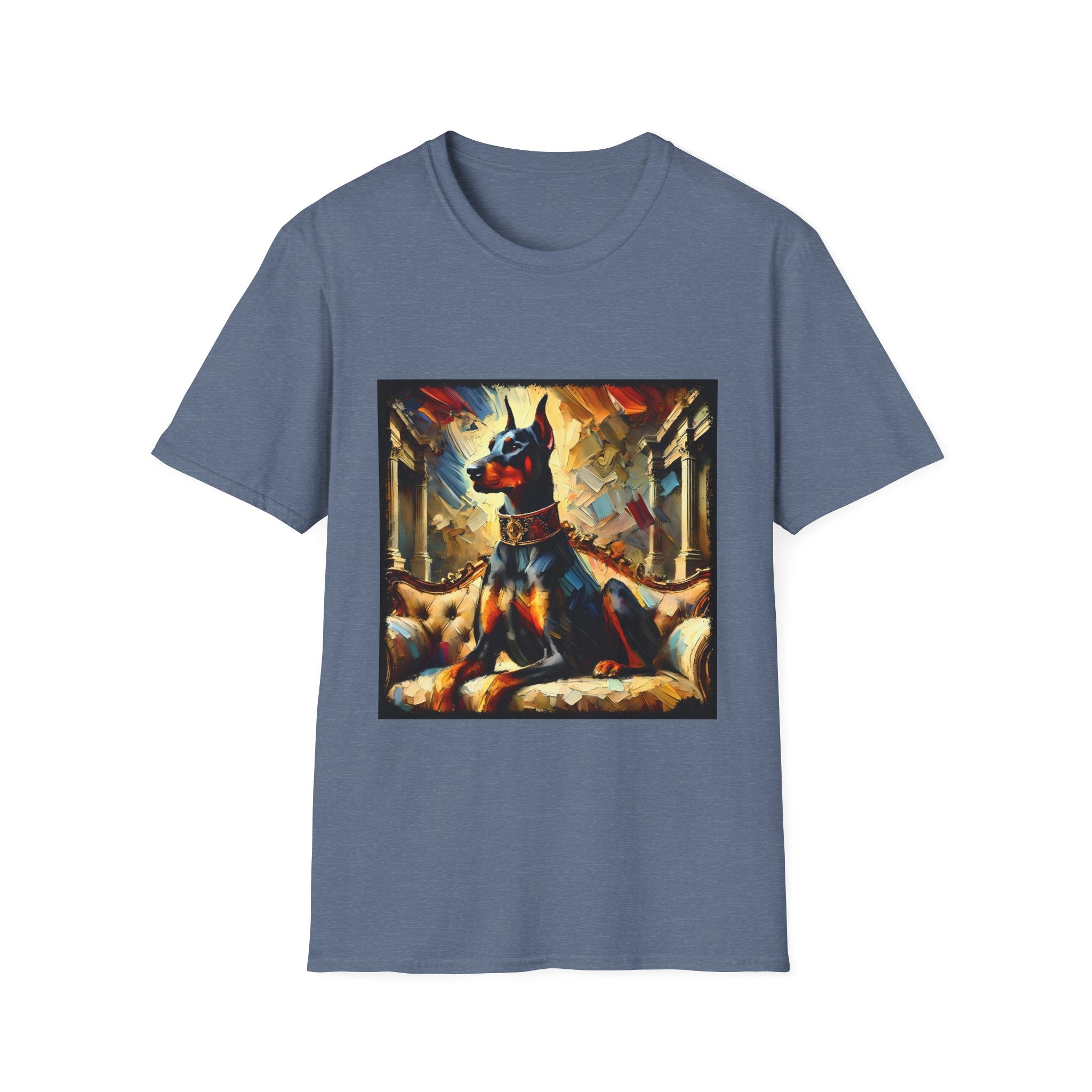 Doberman Pinscher Vivid Classic | Unisex Dog T-Shirt
