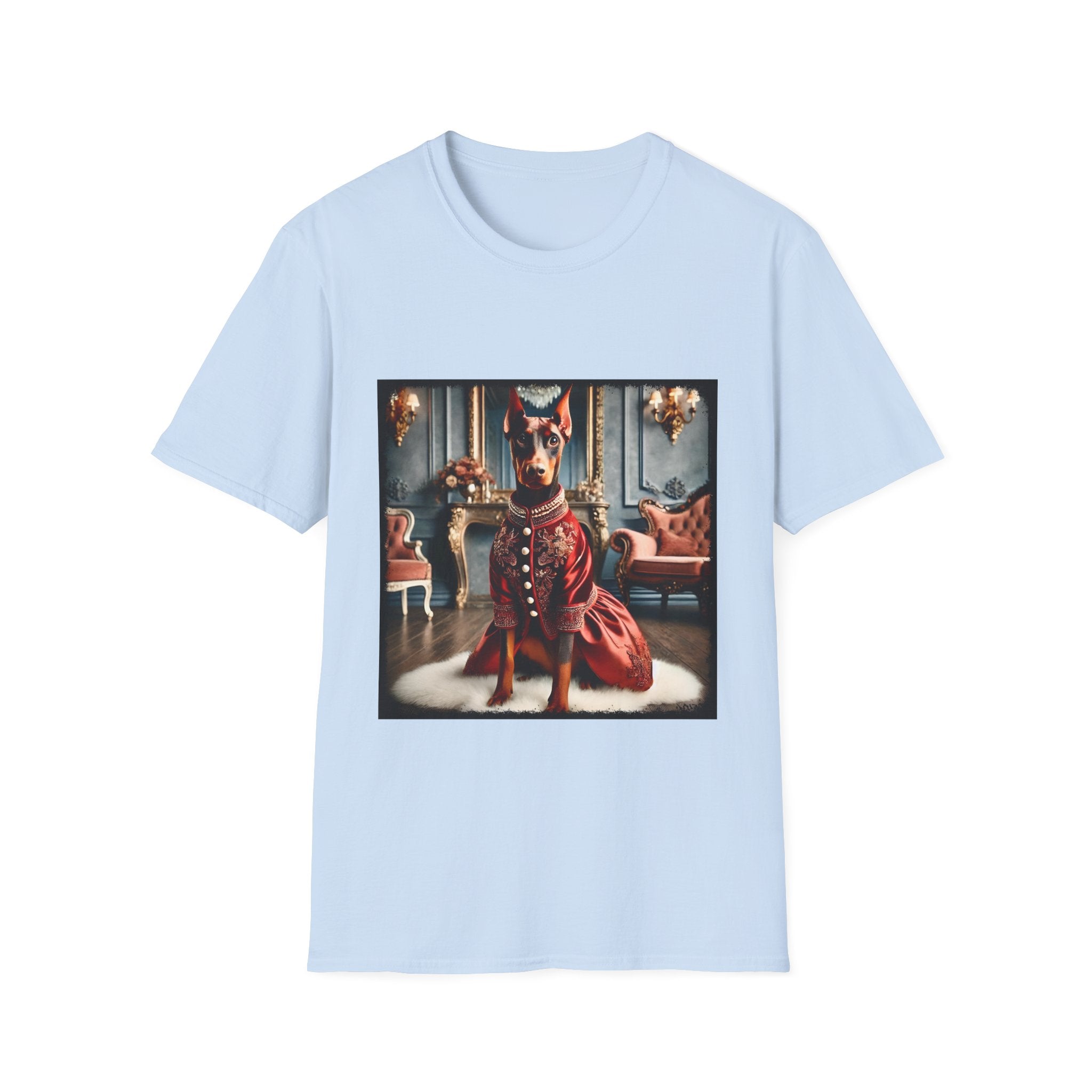 Doberman Pinscher Crimson Cutie | Unisex Dog T-Shirt