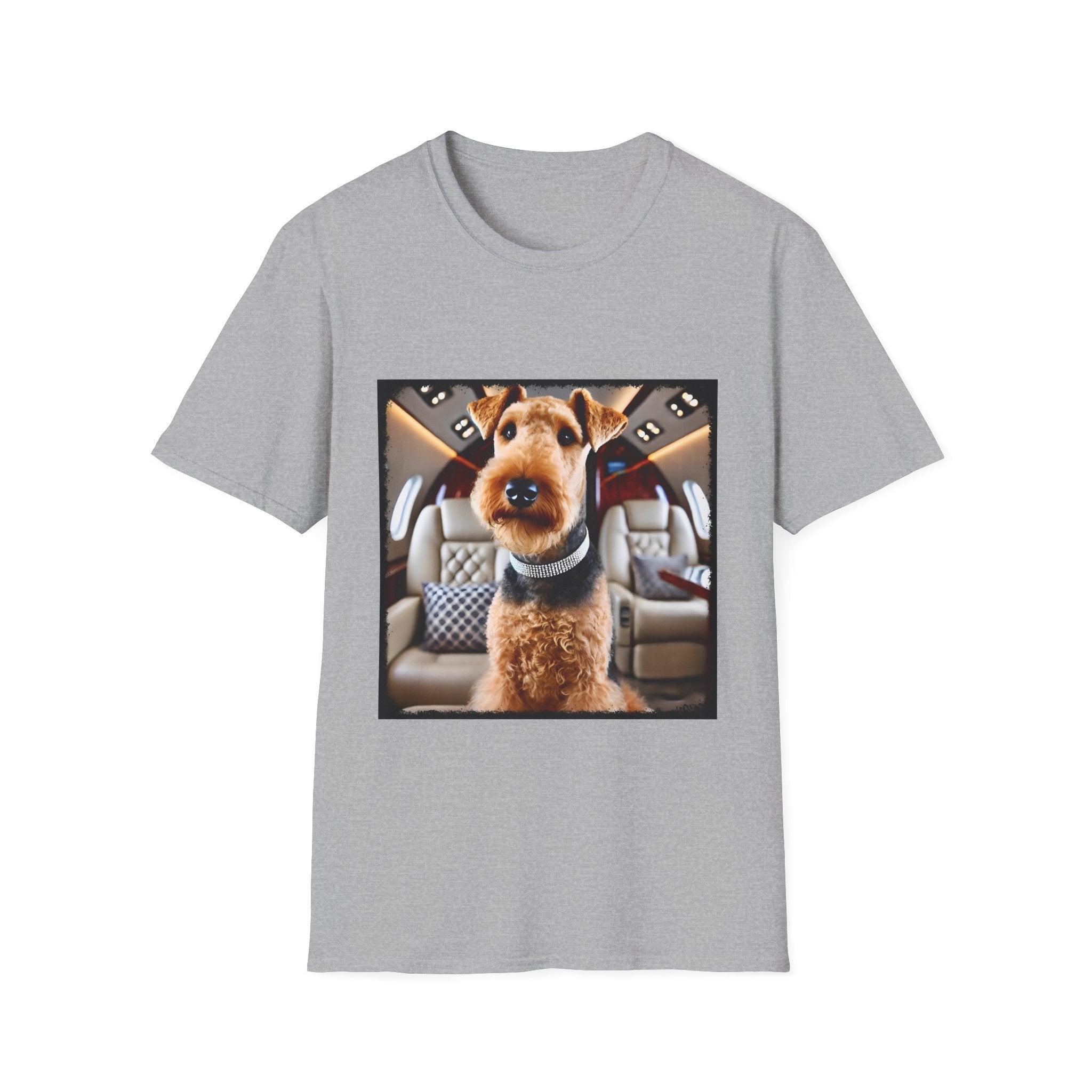 Airedale Terrier Shirt | Luxe Flier Dog Lover Tee