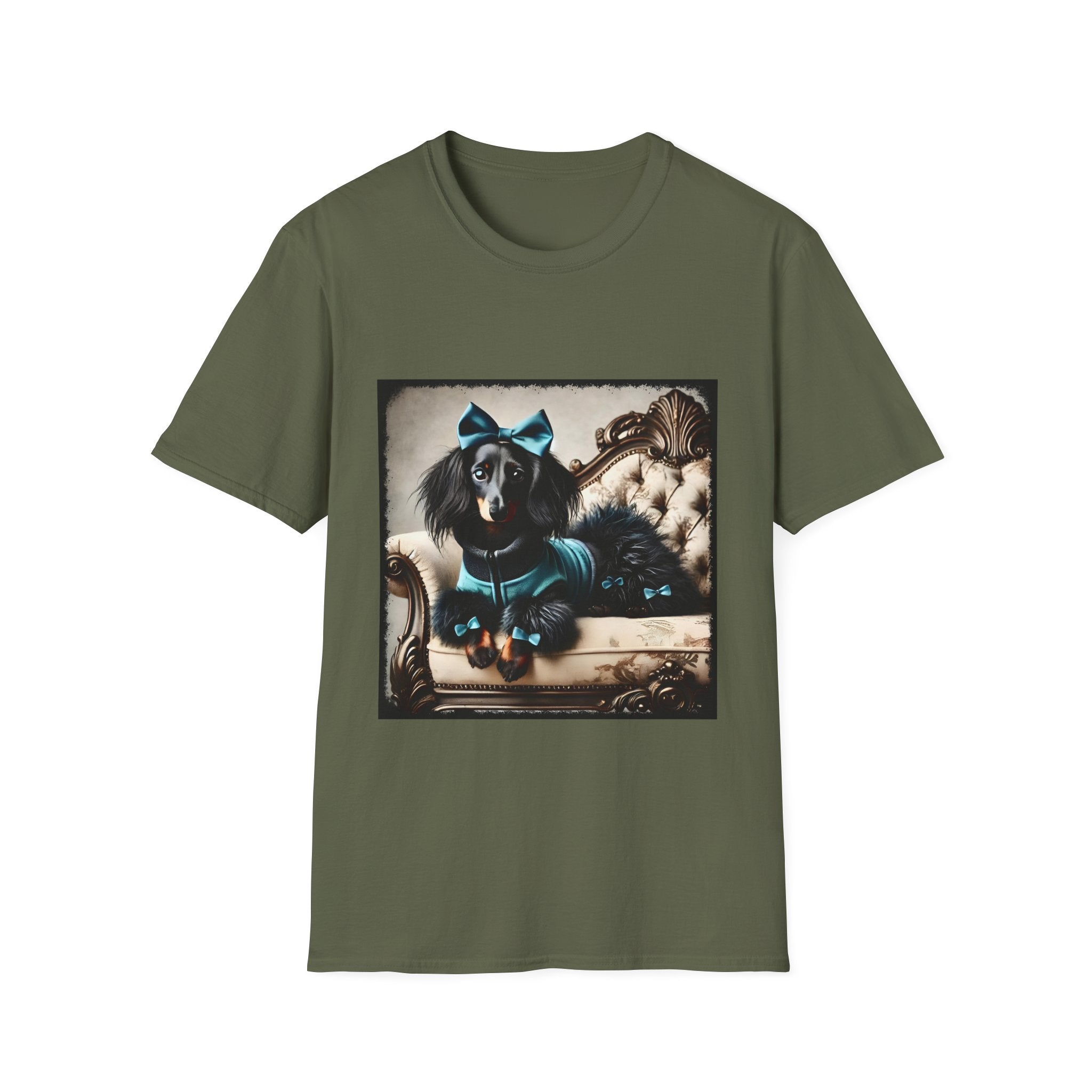 Dachshund Bow Babe | Unisex Dog T-Shirt