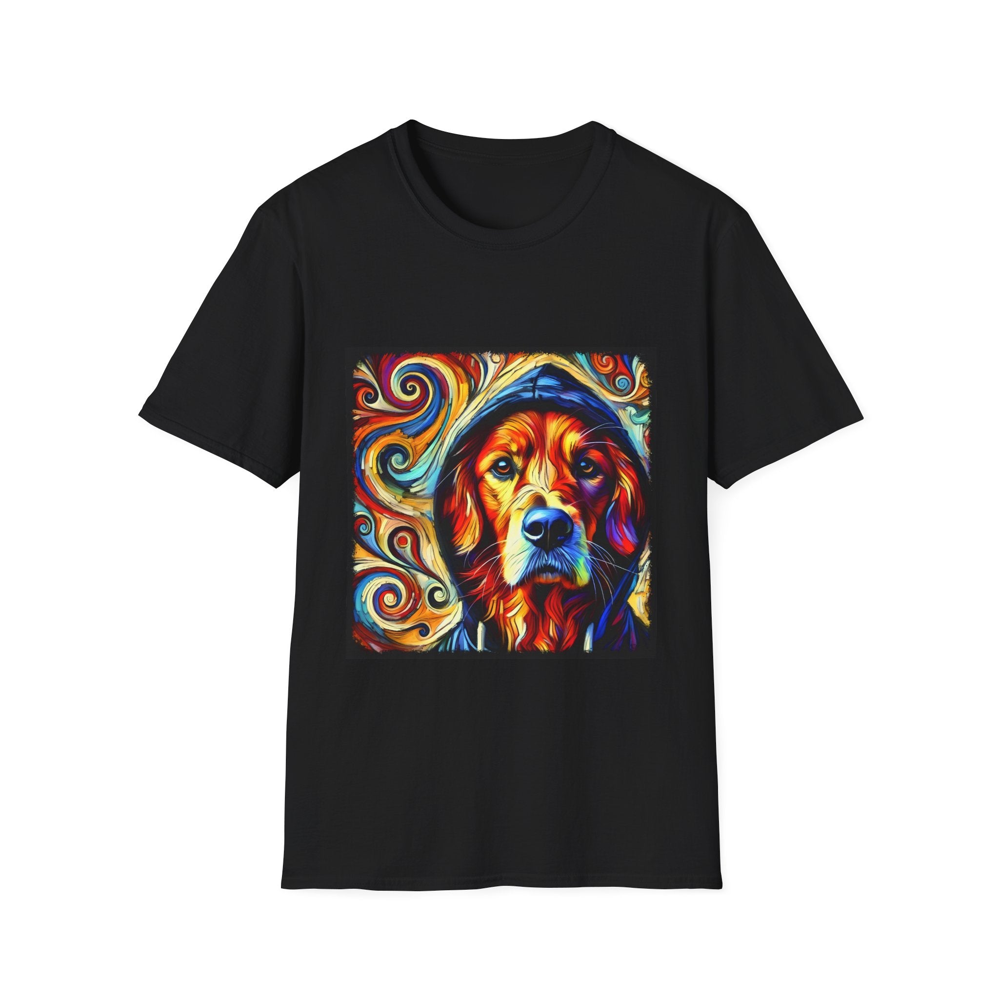 Golden Retriever Shirt | Relaxed Bold Swirl Dog Lover Tee