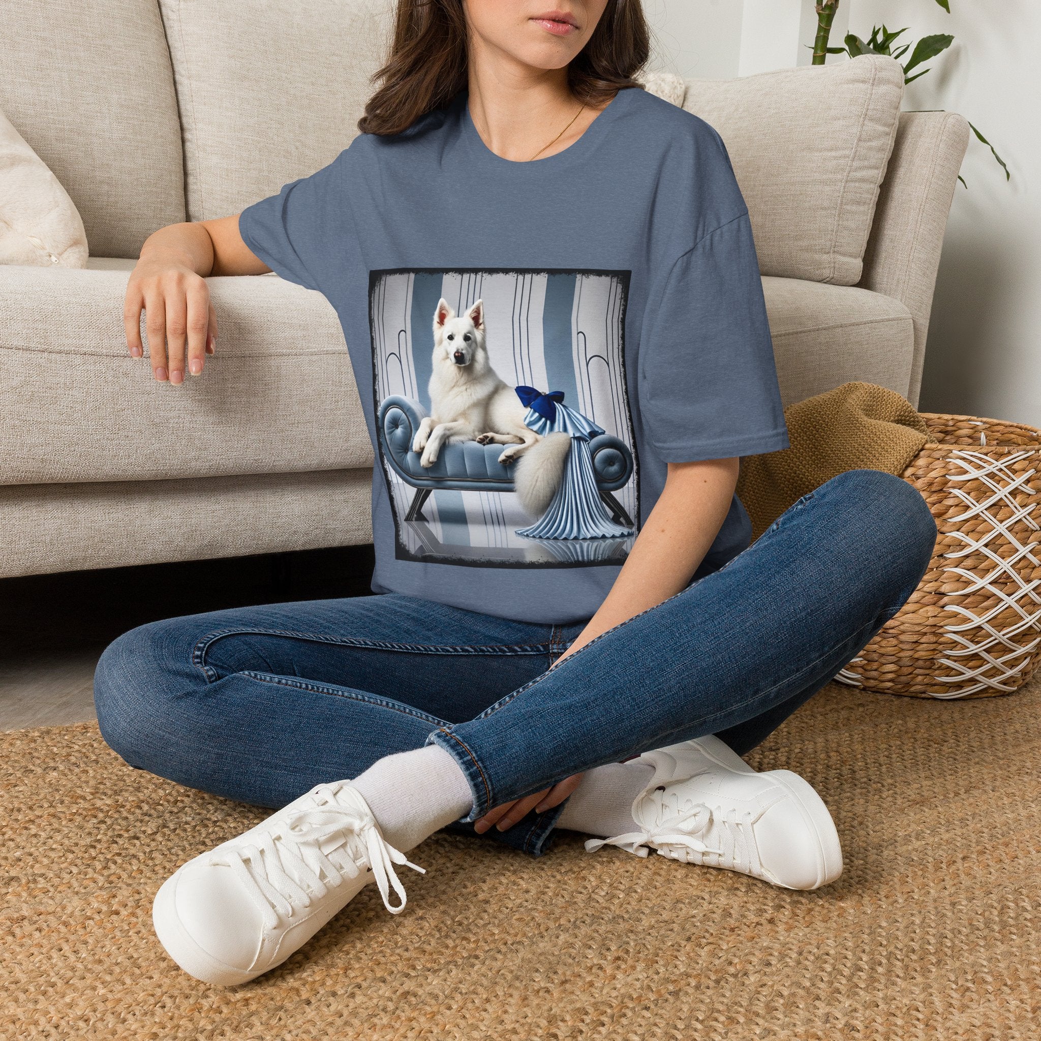 German Shepherd Shirt | Blue Icon Dog Lover Tee