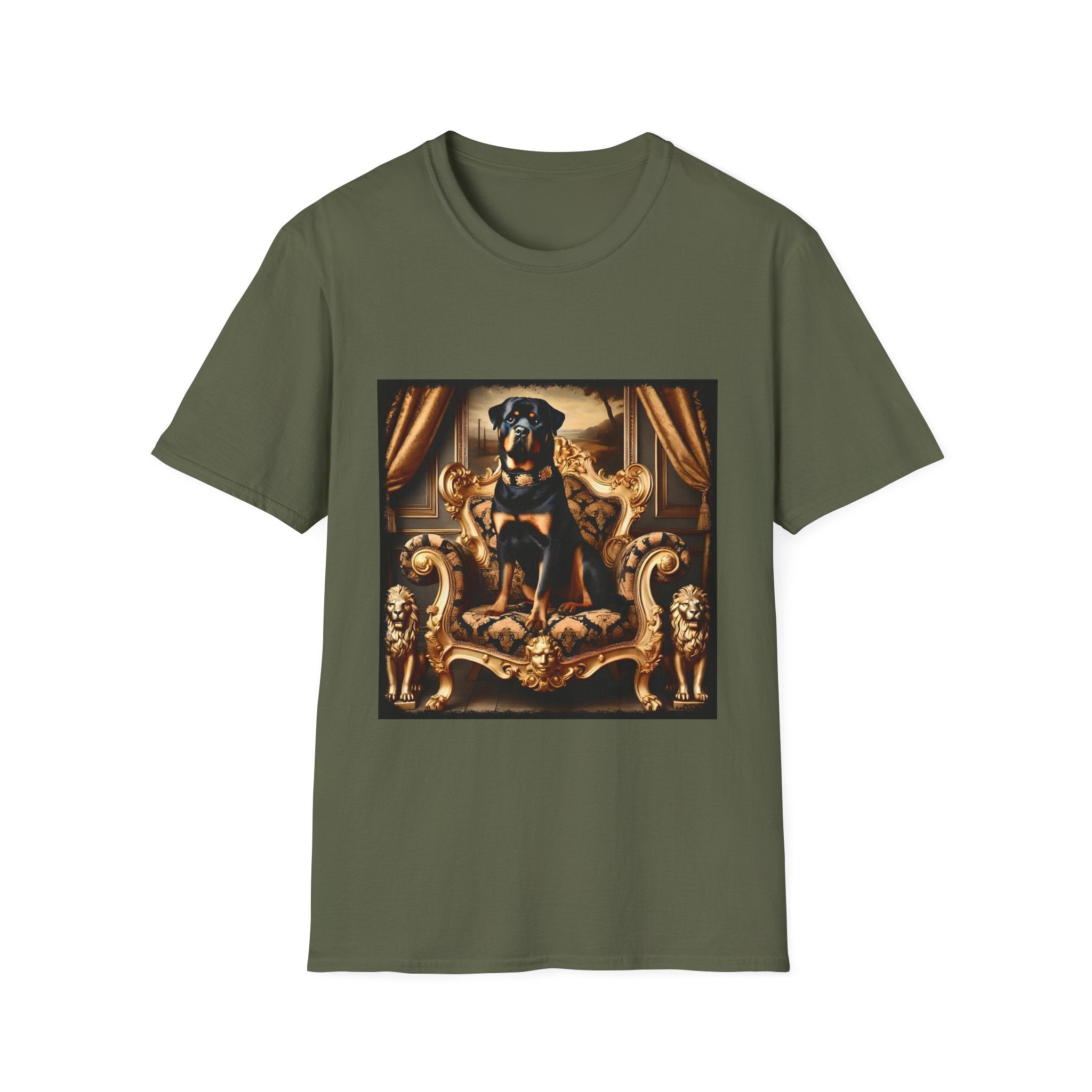 Rottweiler Gold Drip | Unisex Dog T-Shirt