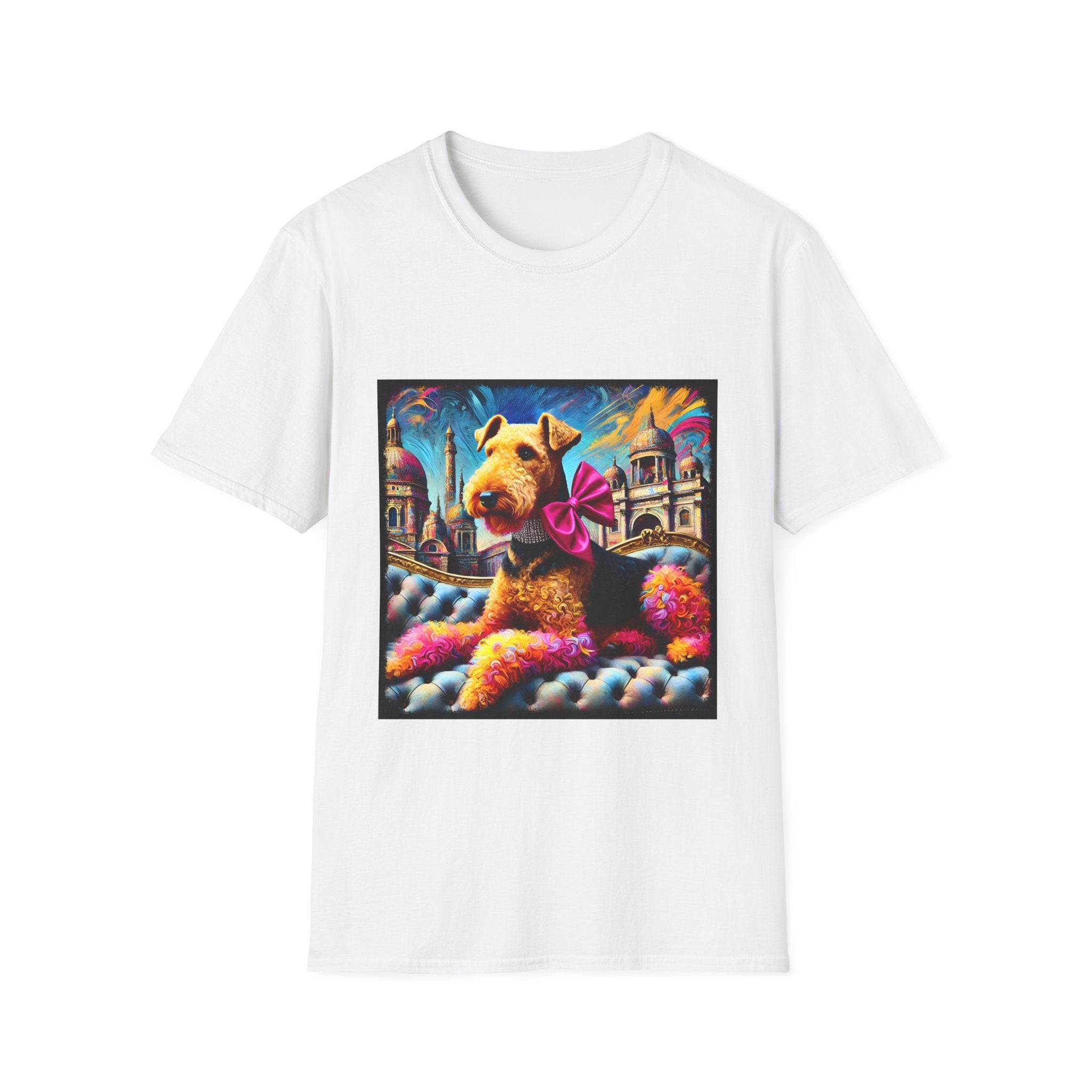 Airedale Terrier Shirt | Pink Charm Classic Dog Lover Tee