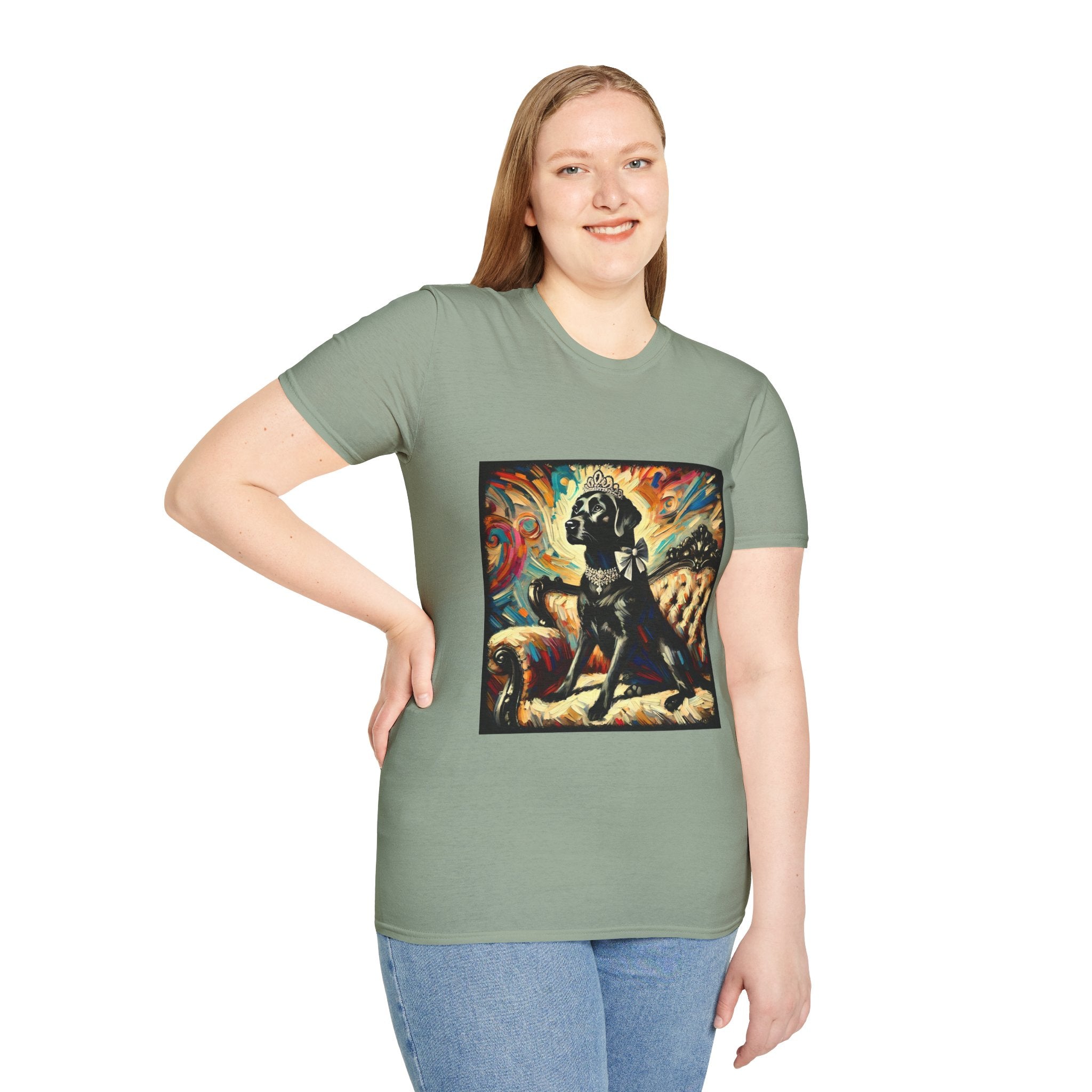 Labrador Retriever Bold Princess Classic | Unisex Dog T-Shirt