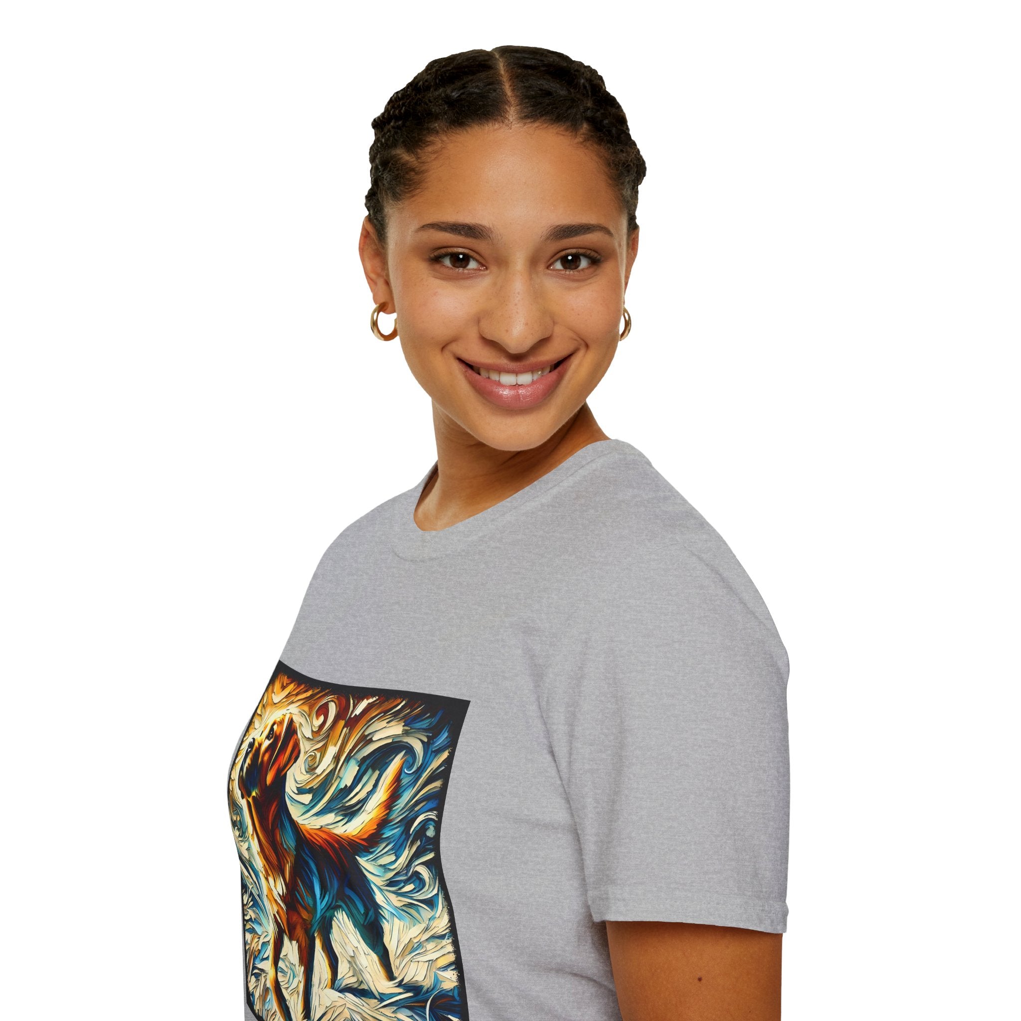 Labrador Retriever Sun Swirl | Unisex Dog T-Shirt