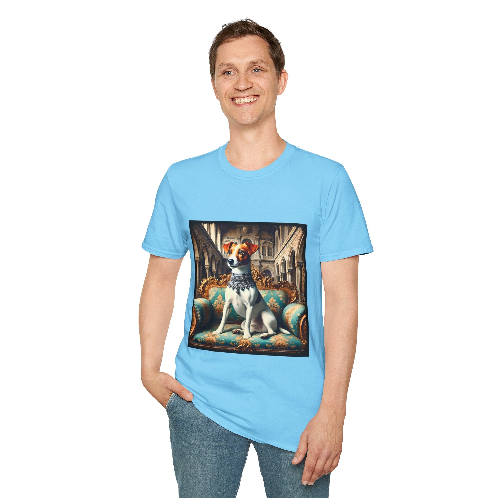Jack Russell Terrier Poised Prince | Unisex Dog T-Shirt