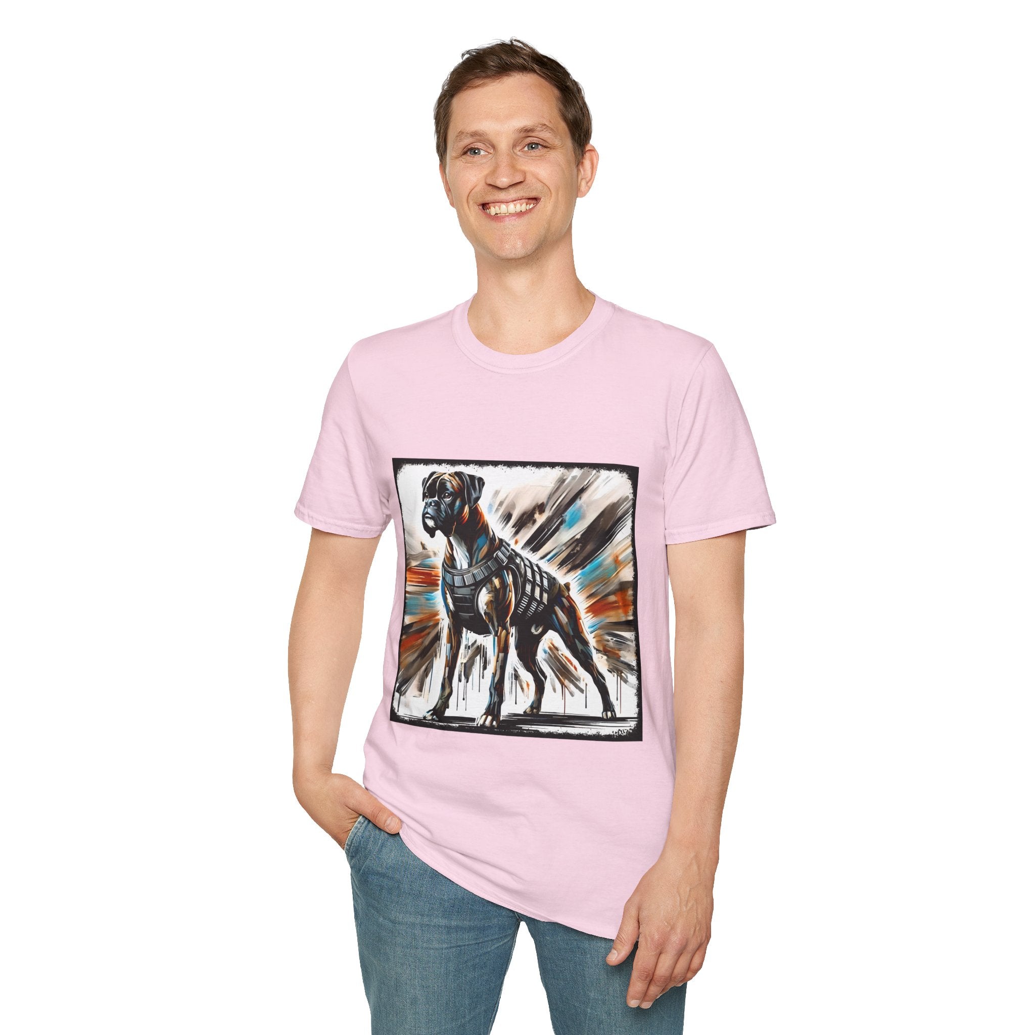 Boxer Bold Armor Classic | Unisex Dog T-Shirt