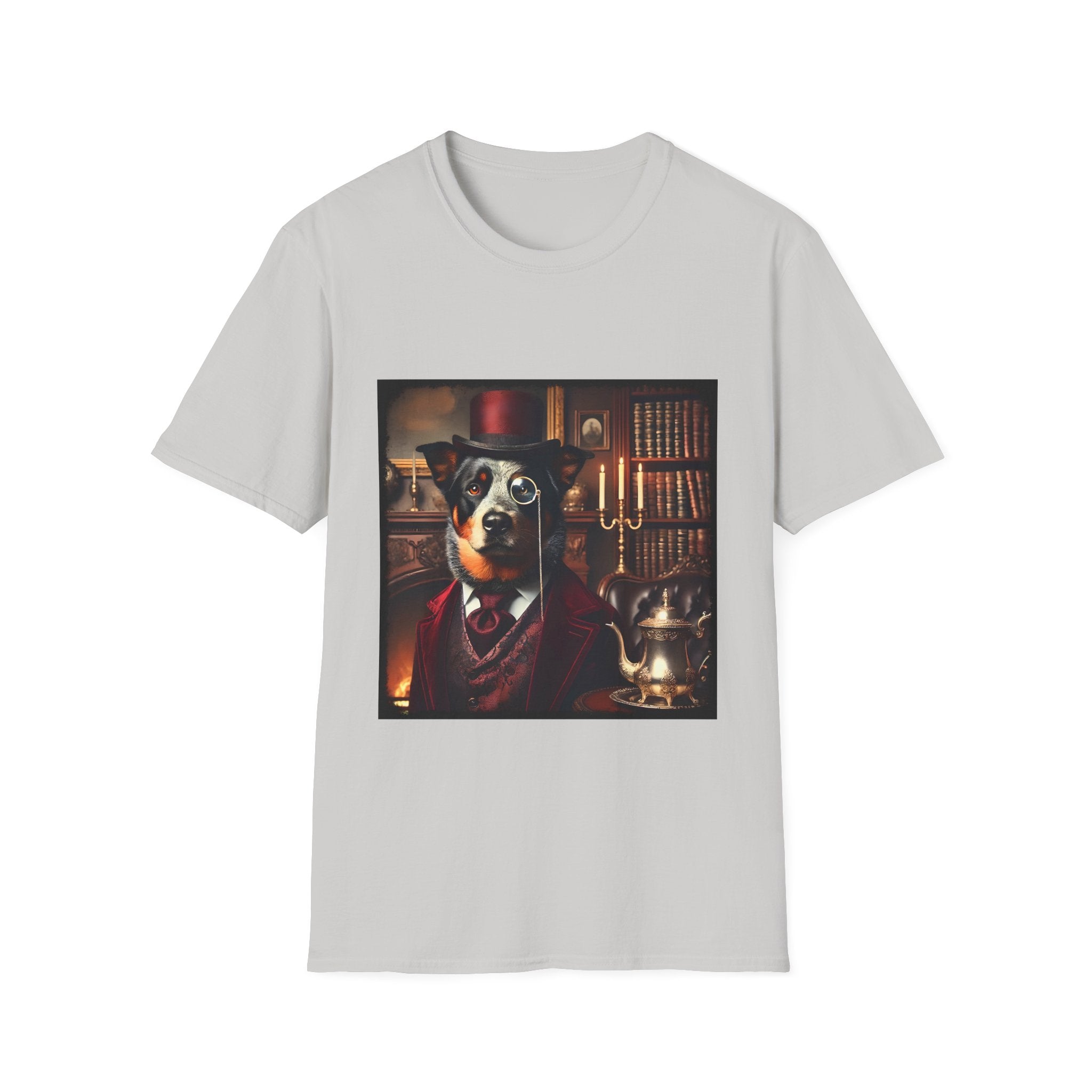 Australian Cattle Dog Mister Monacle | Unisex Dog T-Shirt