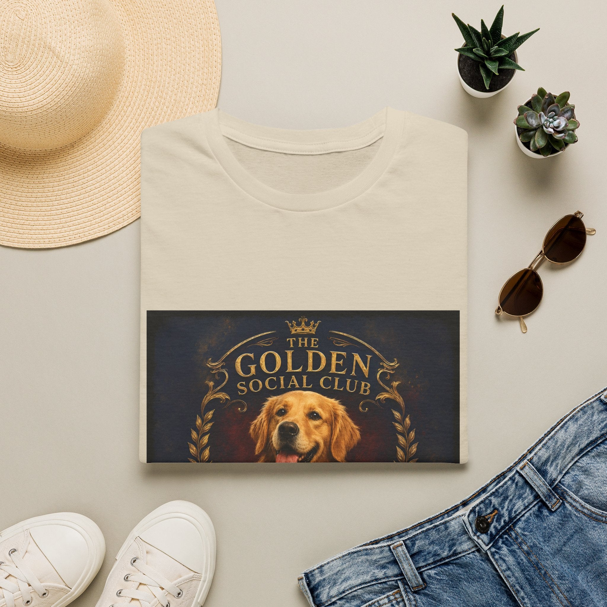 Golden Retriever Shirt | My Golden Has More Friends Than I Do Dog Lover Tee