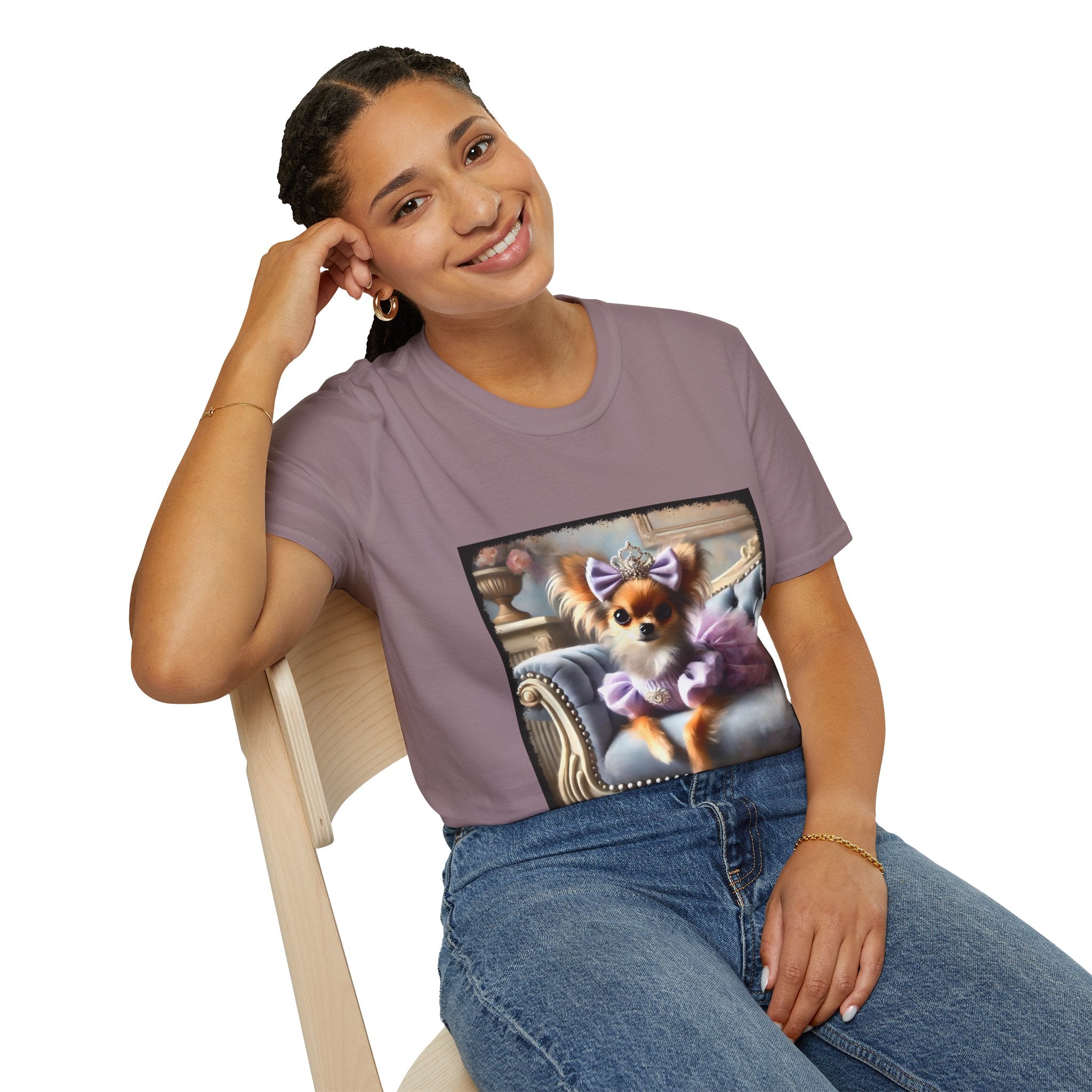 Russian Toy Purple Princess Classic | Unisex Dog T-Shirt