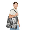 Golden Retriever Tote Bag | B&W Bold Eyes Dog Lover Gift
