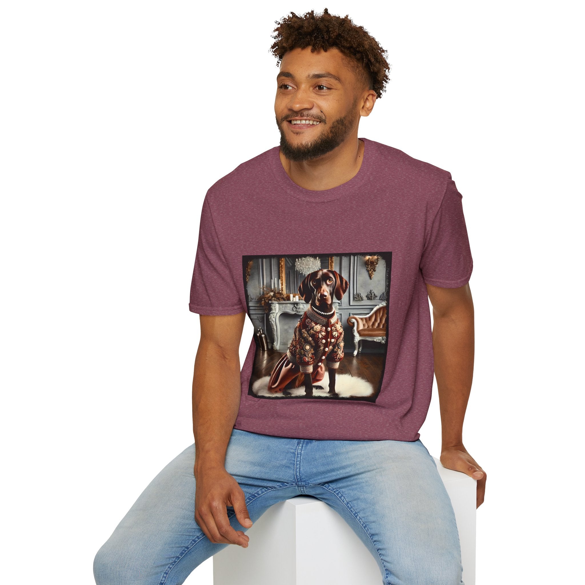 German Shorthaired Pointer Haute Hound | Unisex Dog T-Shirt