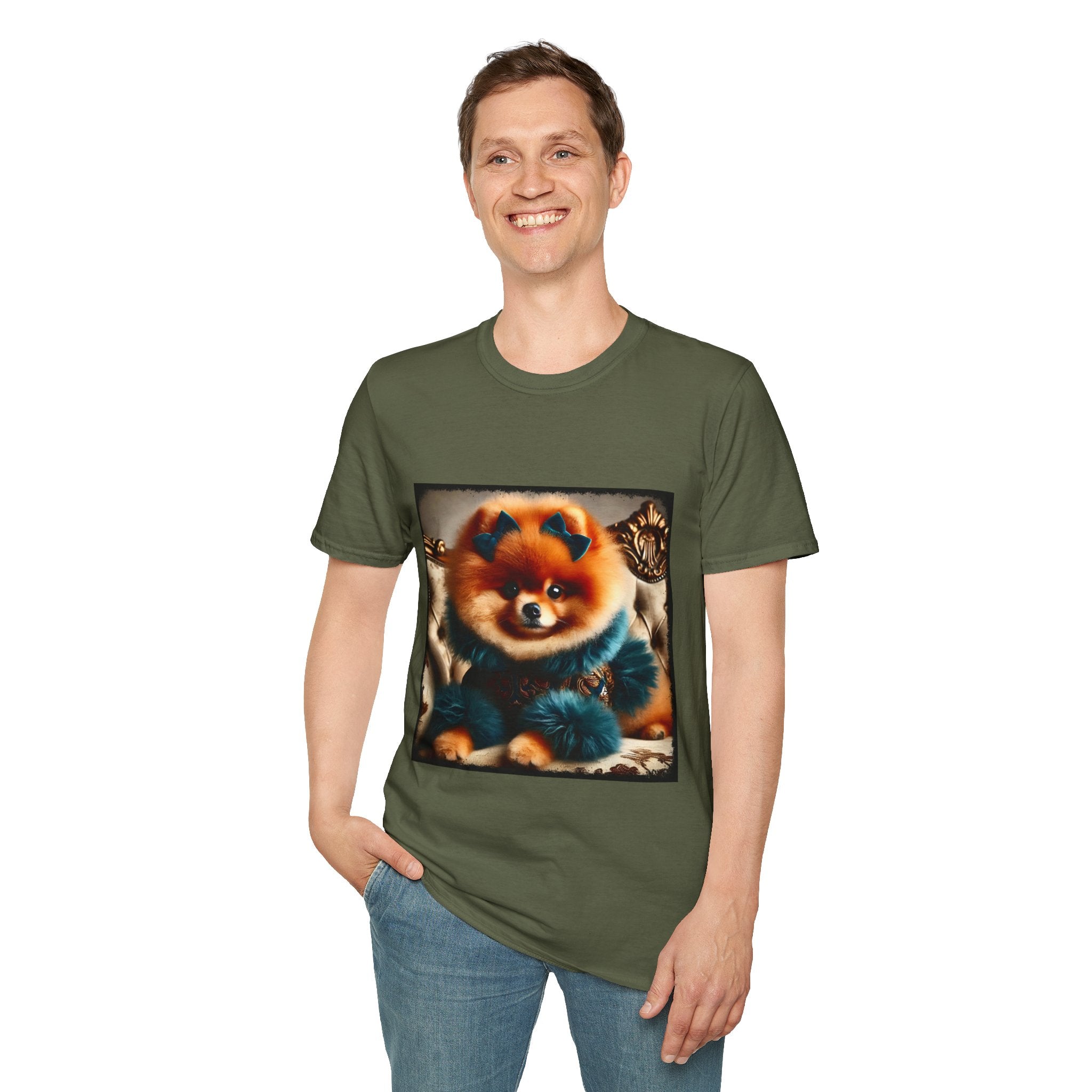 Pomeranian Pawsh Pawfluencer | Unisex Dog T-Shirt