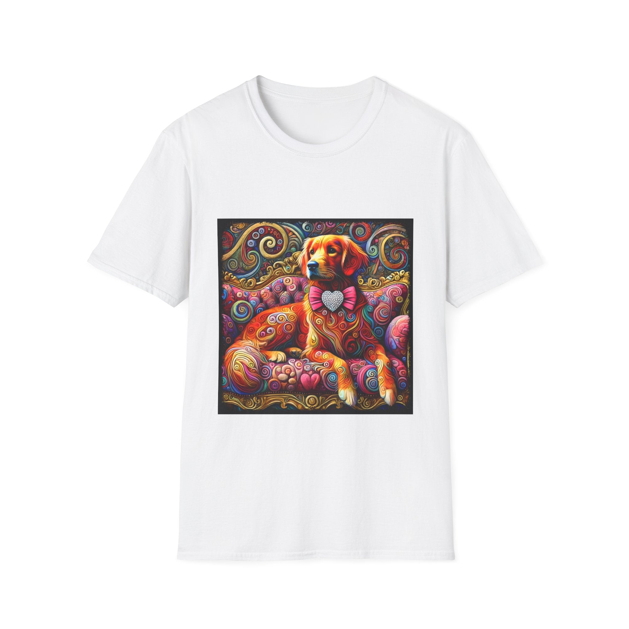 Golden Retriever Shirt | Love Swirl Dog Lover Tee