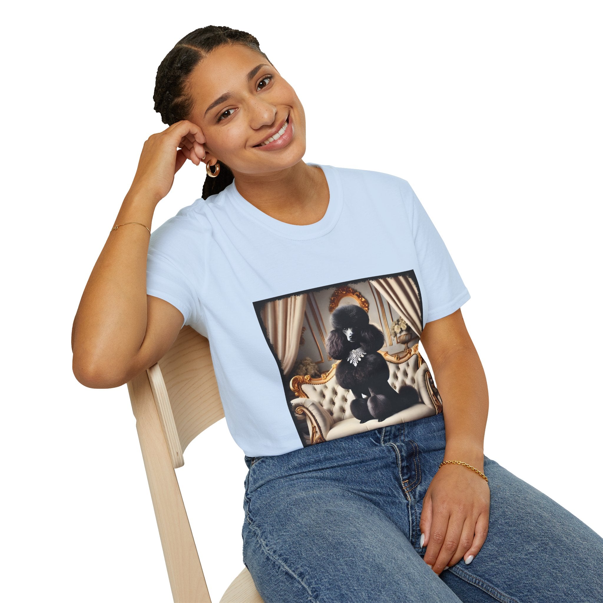 Poodle Glitzy Gal | Unisex Dog T-Shirt