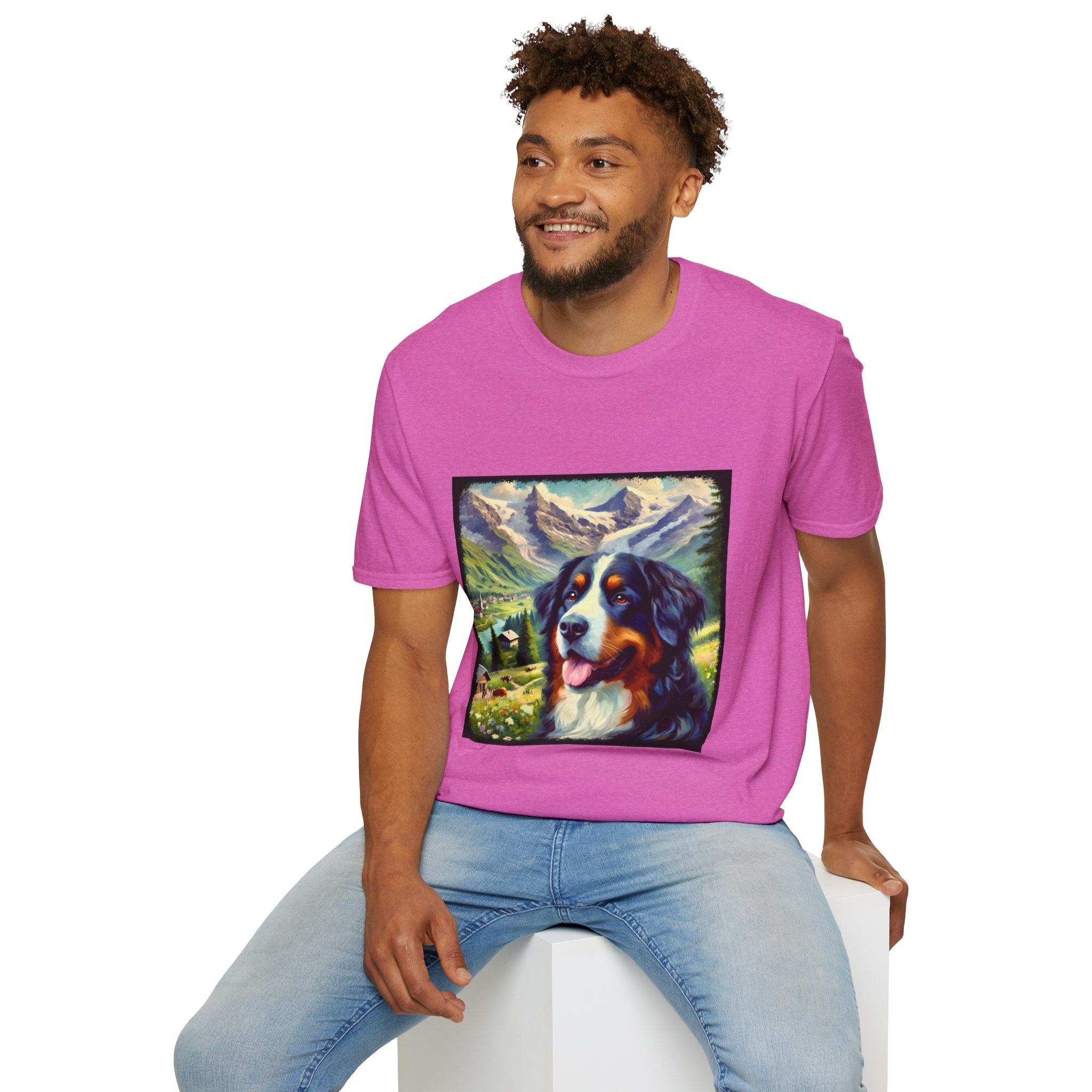 Bernese Mountain Dog Swiss Classic | Unisex Dog T-Shirt