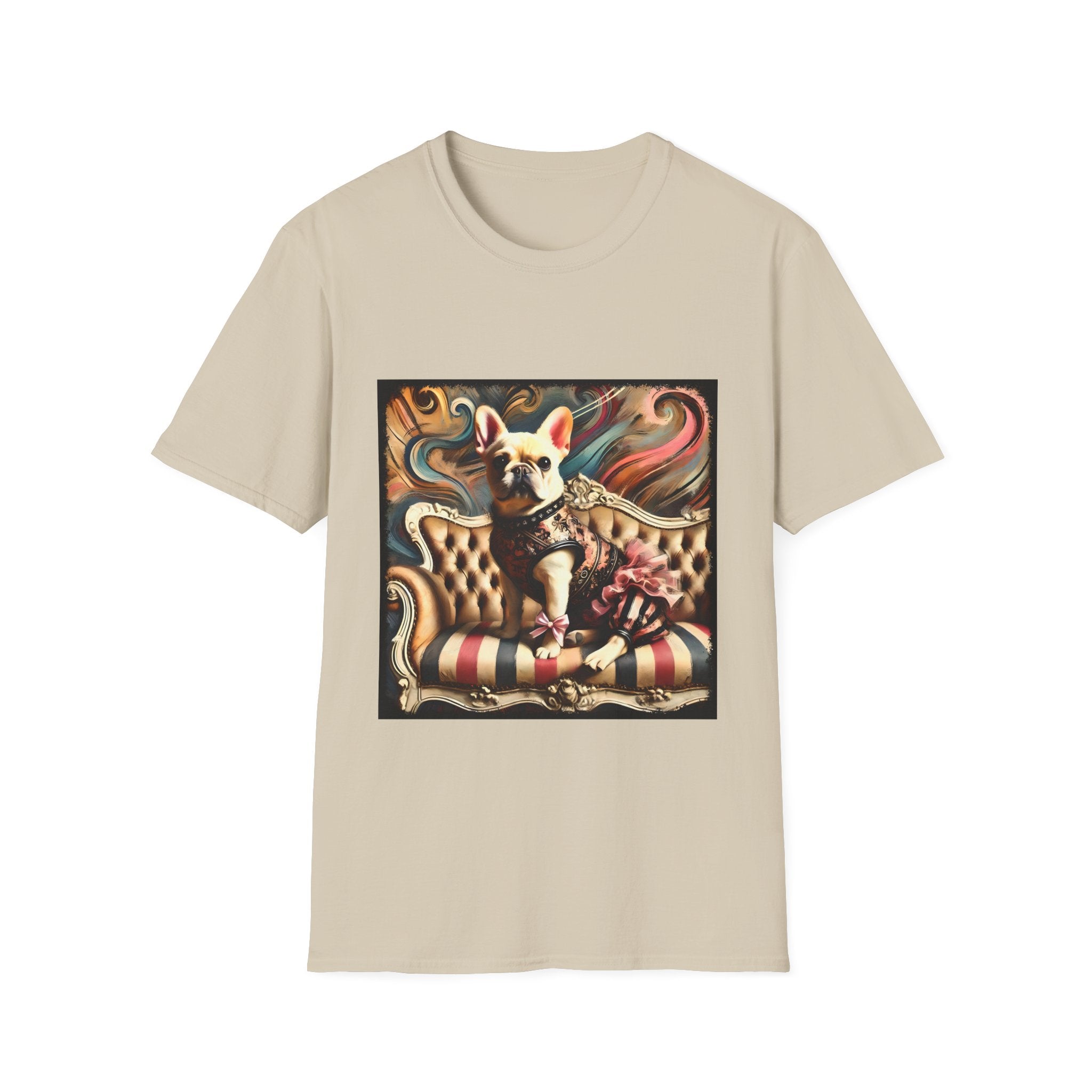 French Bulldog Shirt | Pink Rocker Dog Lover Tee