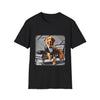 Golden Retriever Mister Fetch design dog lover unisex t-shirt in black
