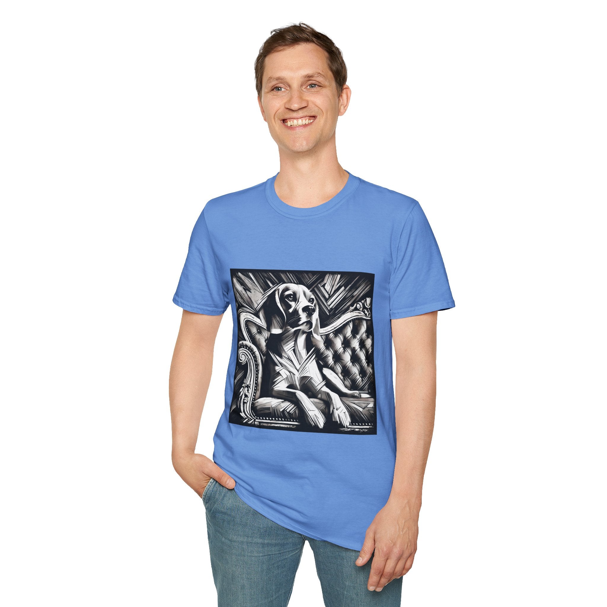 Beagle B&W Bold | Unisex Dog T-Shirt
