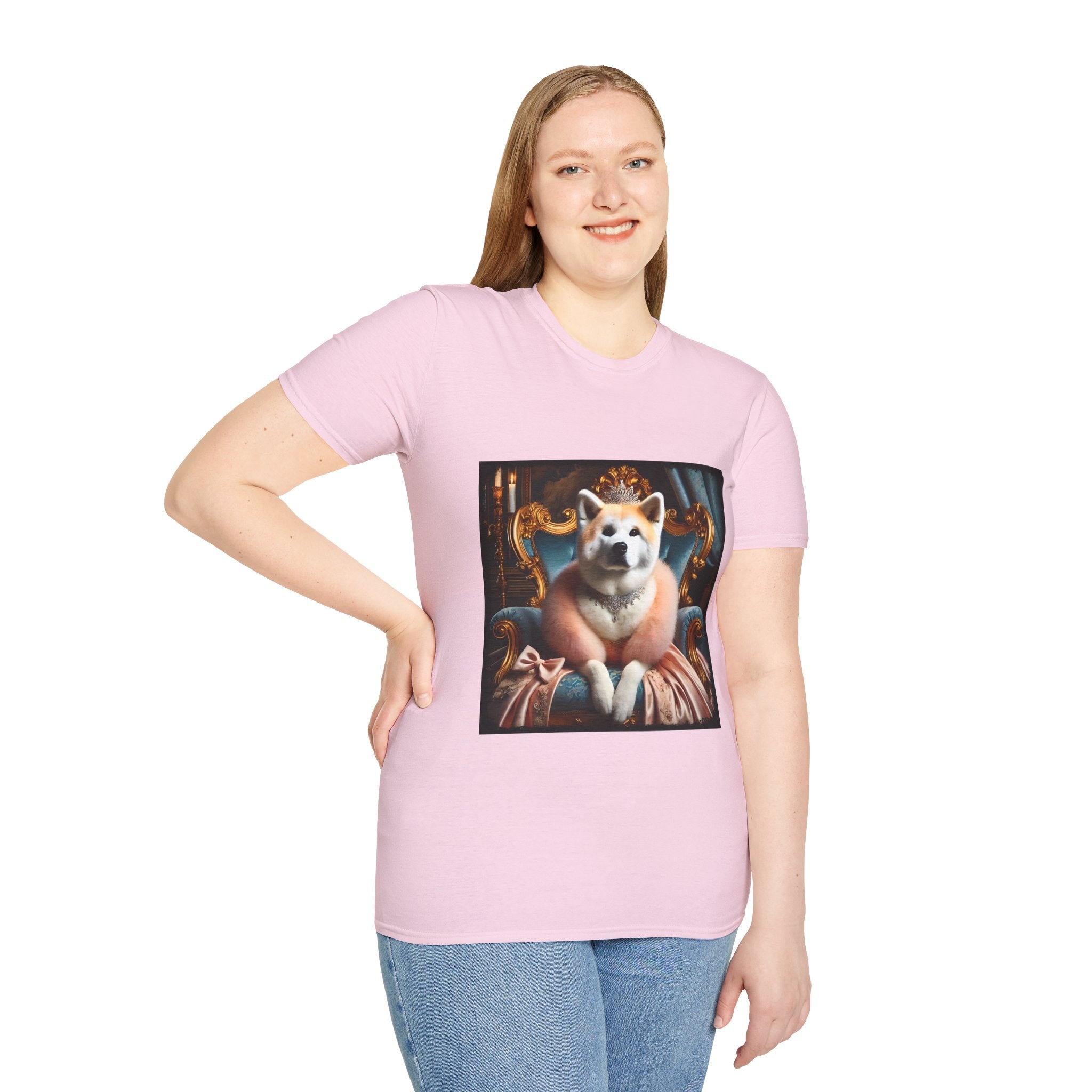 Akita Shirt | Pink Princess Dog Lover Tee
