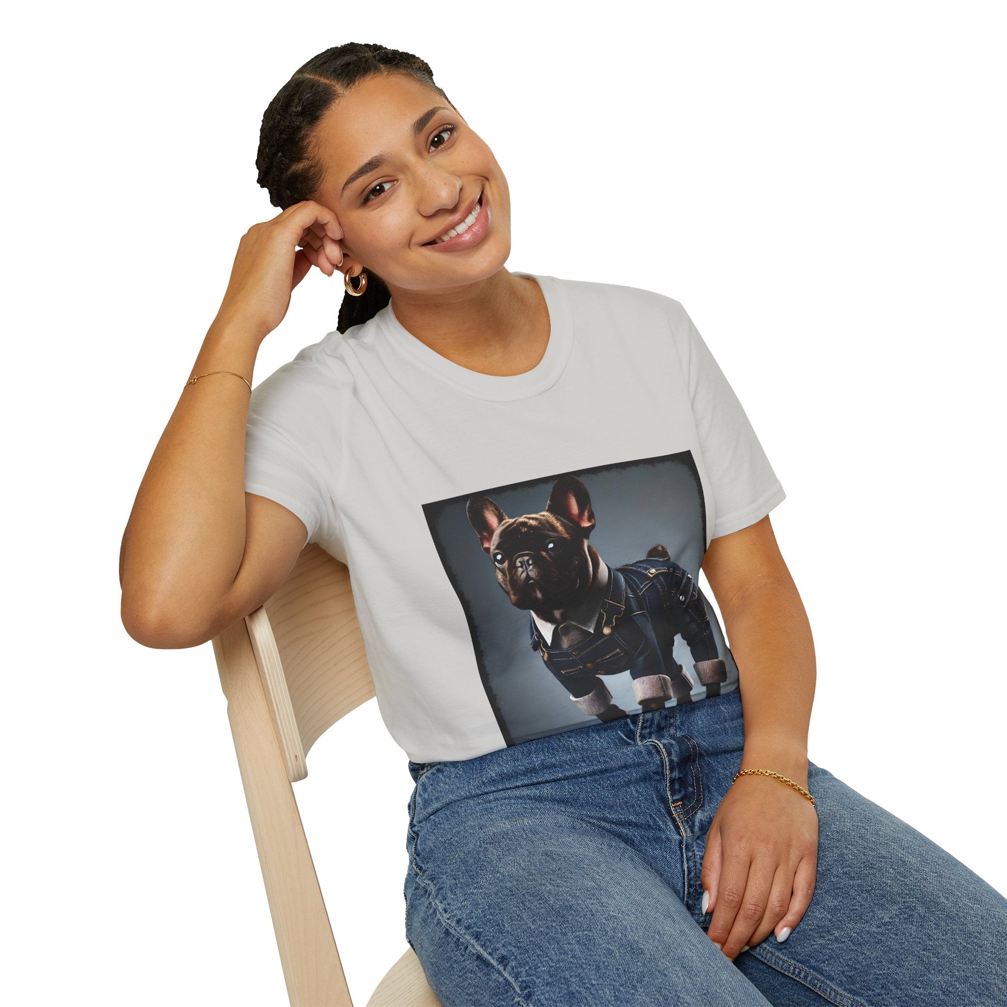 French Bulldog Shirt | Denim Dream Dog Lover Tee