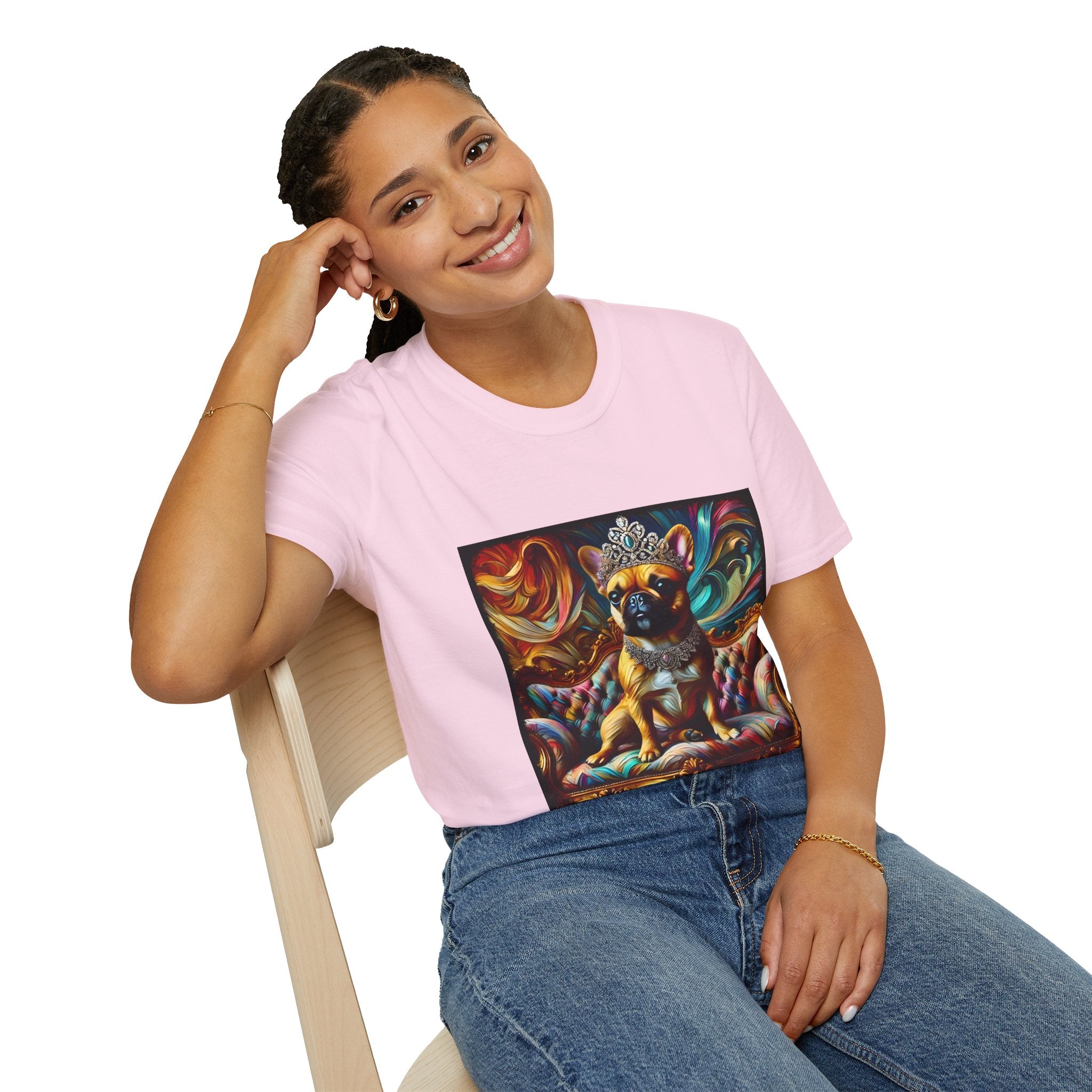 French Bulldog Shirt | Glamorous Swirl Dog Lover Tee