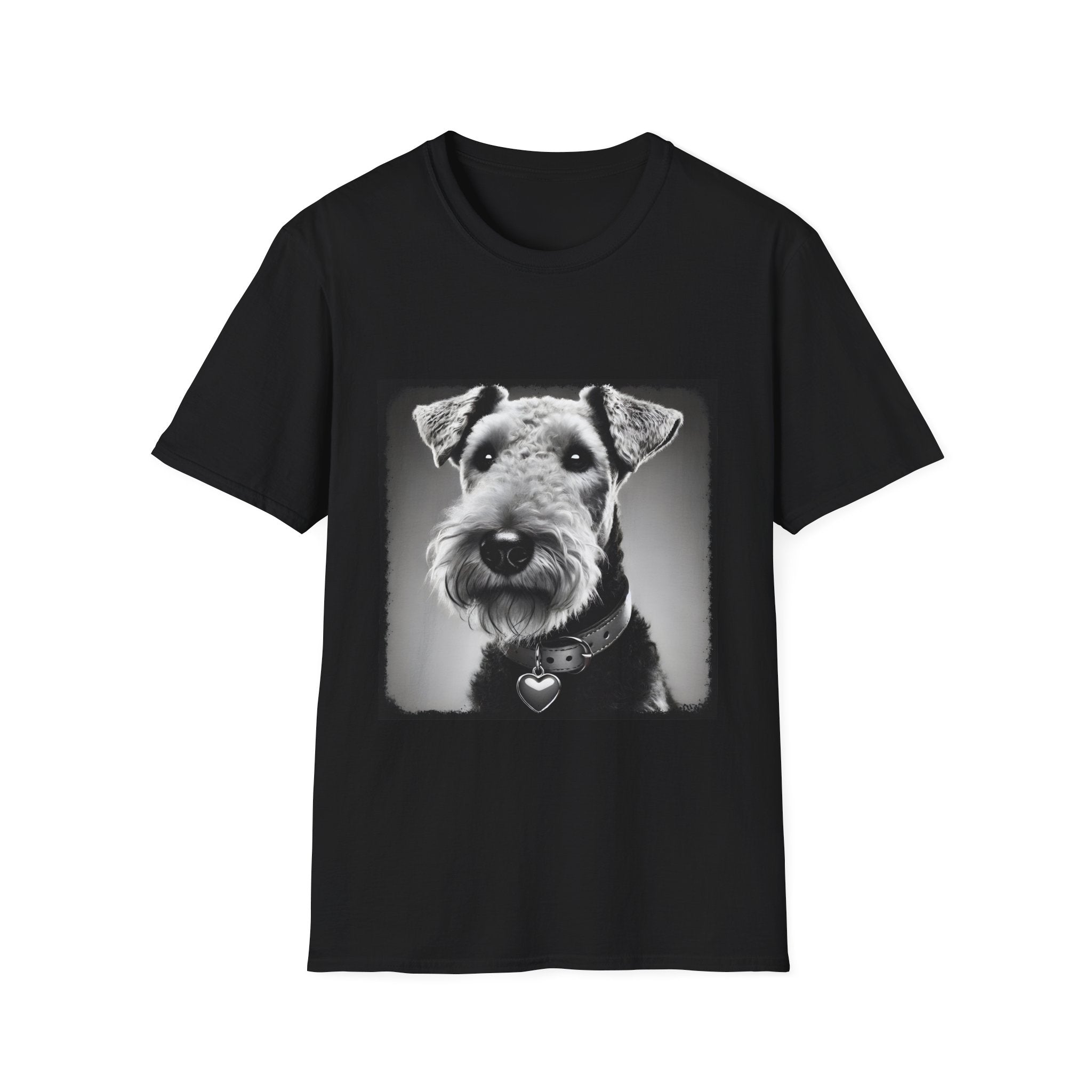 Airedale Terrier Shirt | Heart Charm Dog Lover Tee