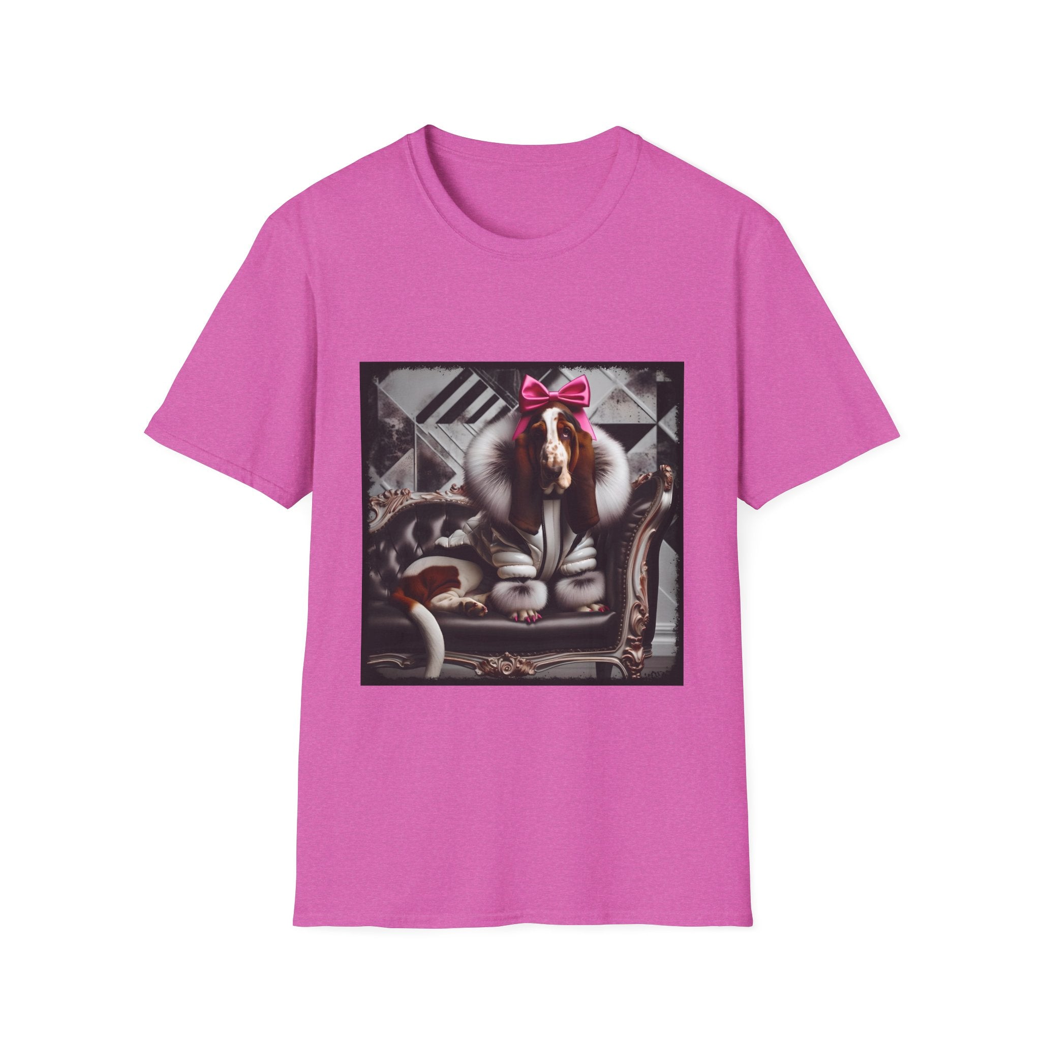 Basset Hound Fashionista | Unisex Dog T-Shirt