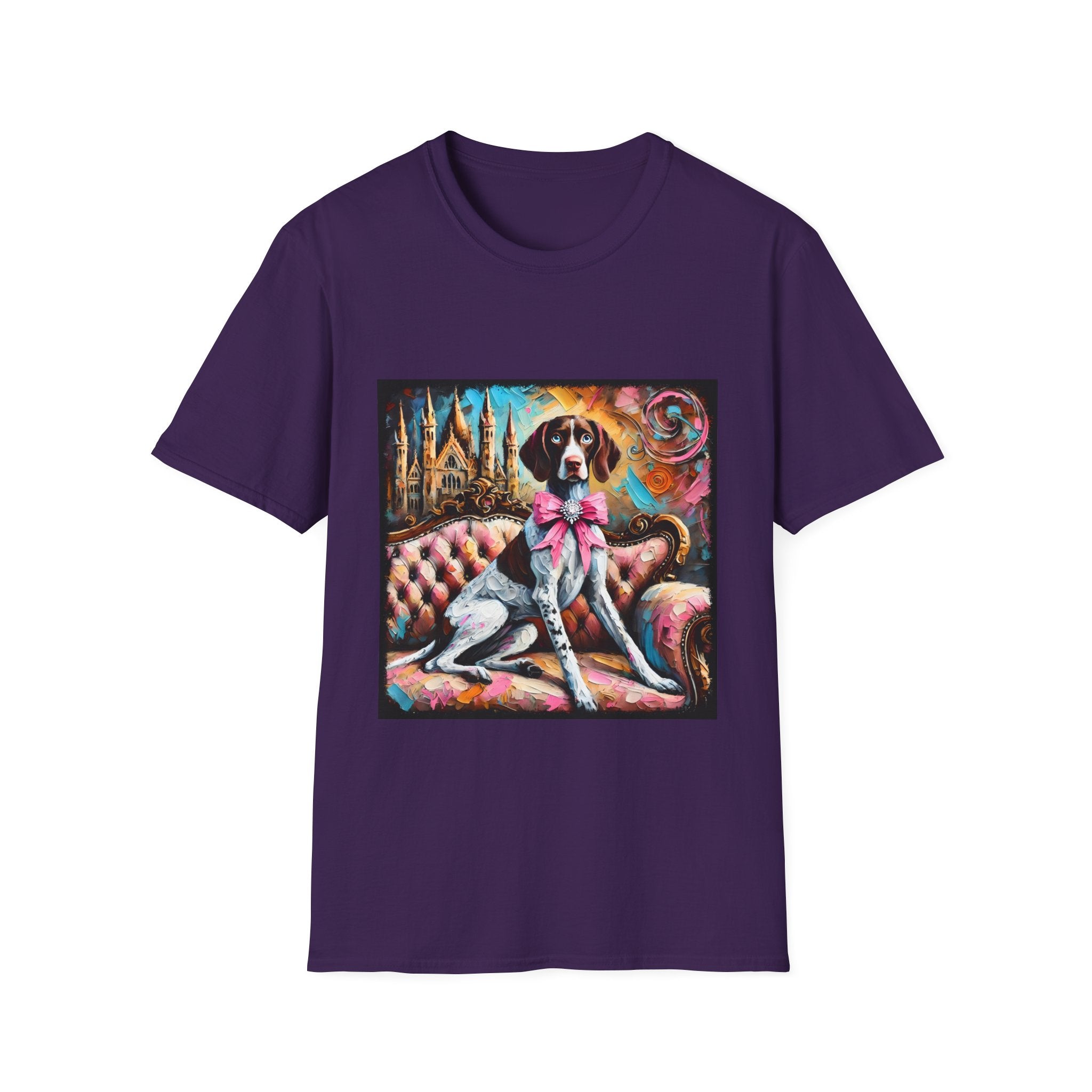 German Shorthaired Pointer Diamond Princess Classic | Unisex Dog T-Shirt