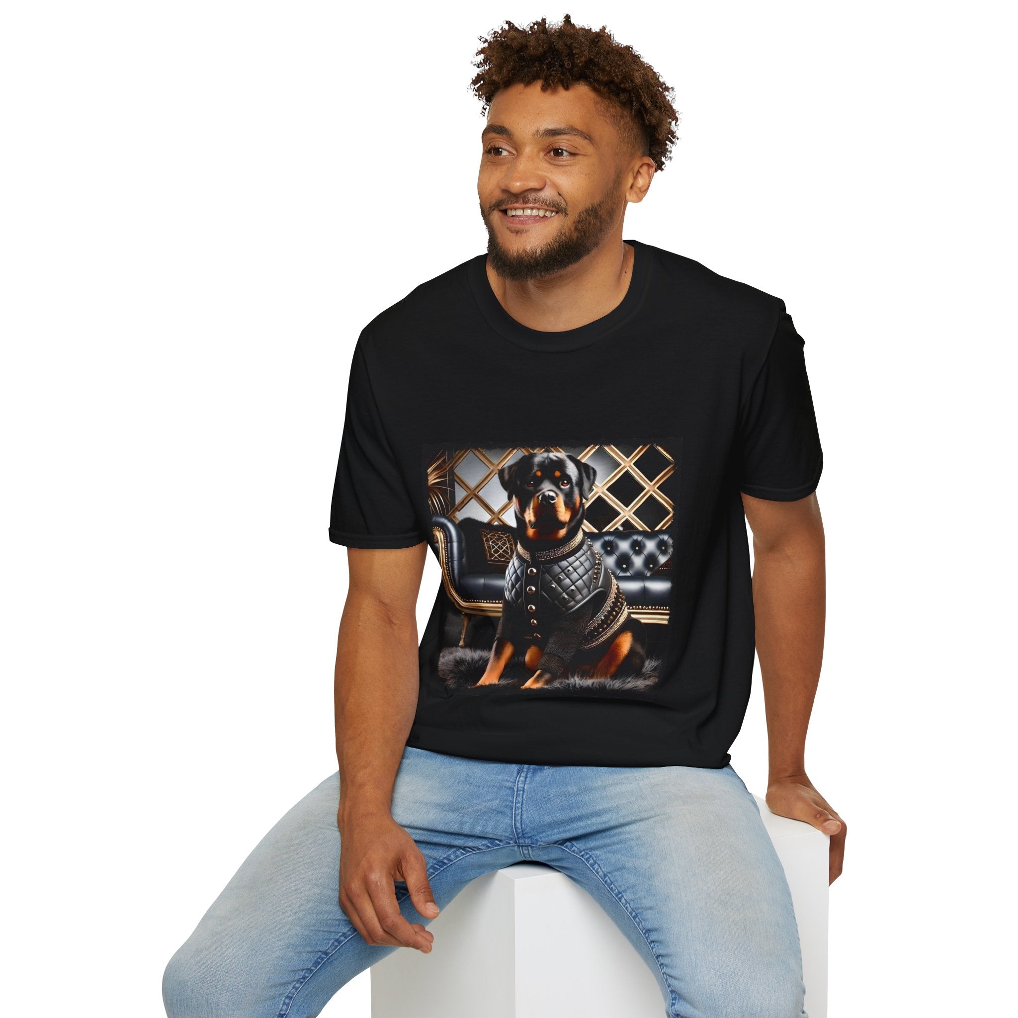 Rottweiler Posh Rebel | Unisex Dog T-Shirt